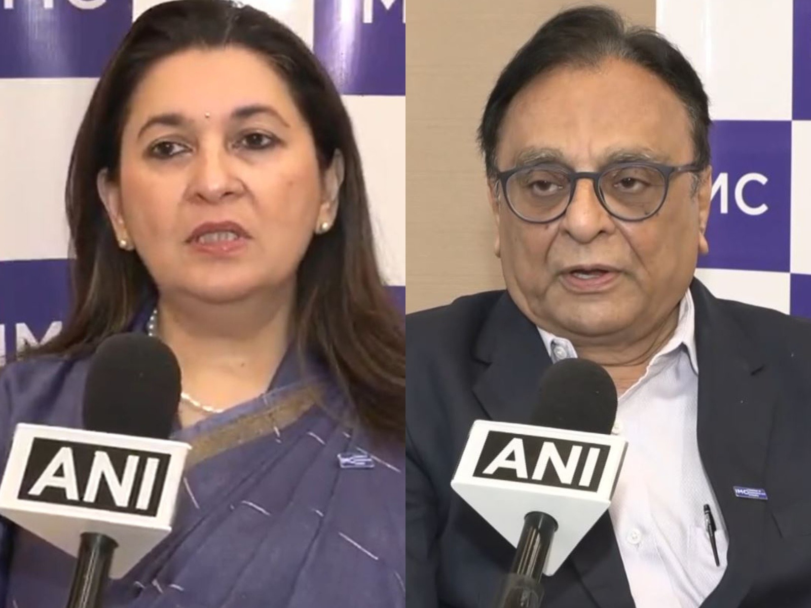 Sheetal Kalro (L) and Sanjay Mehta (R) (Photo: ANI) Sheetal Kalro (L) and Sanjay Mehta (R) (Photo: ANI)