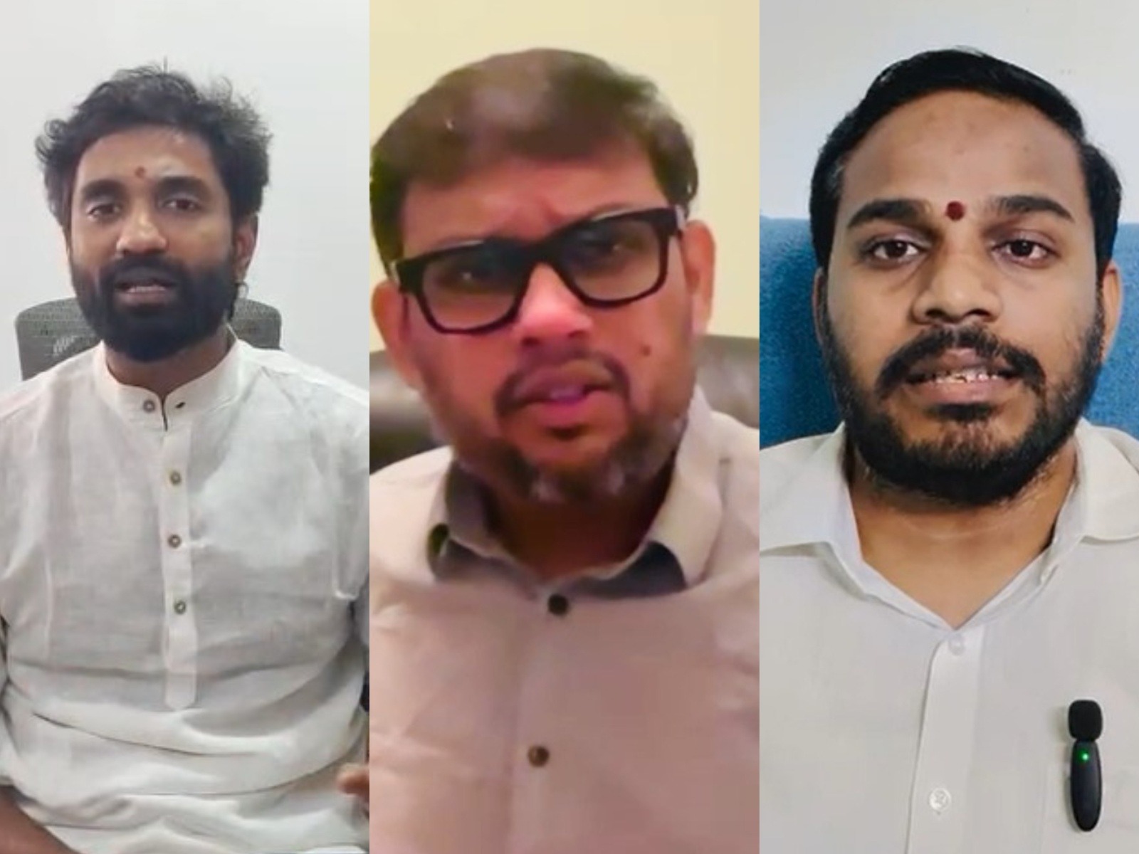 YSRCP spokespersons condemn alleged attack on Ambati Rambabu (Photo/ANI) YSRCP spokespersons condemn alleged attack on Ambati Rambabu (Photo/ANI)