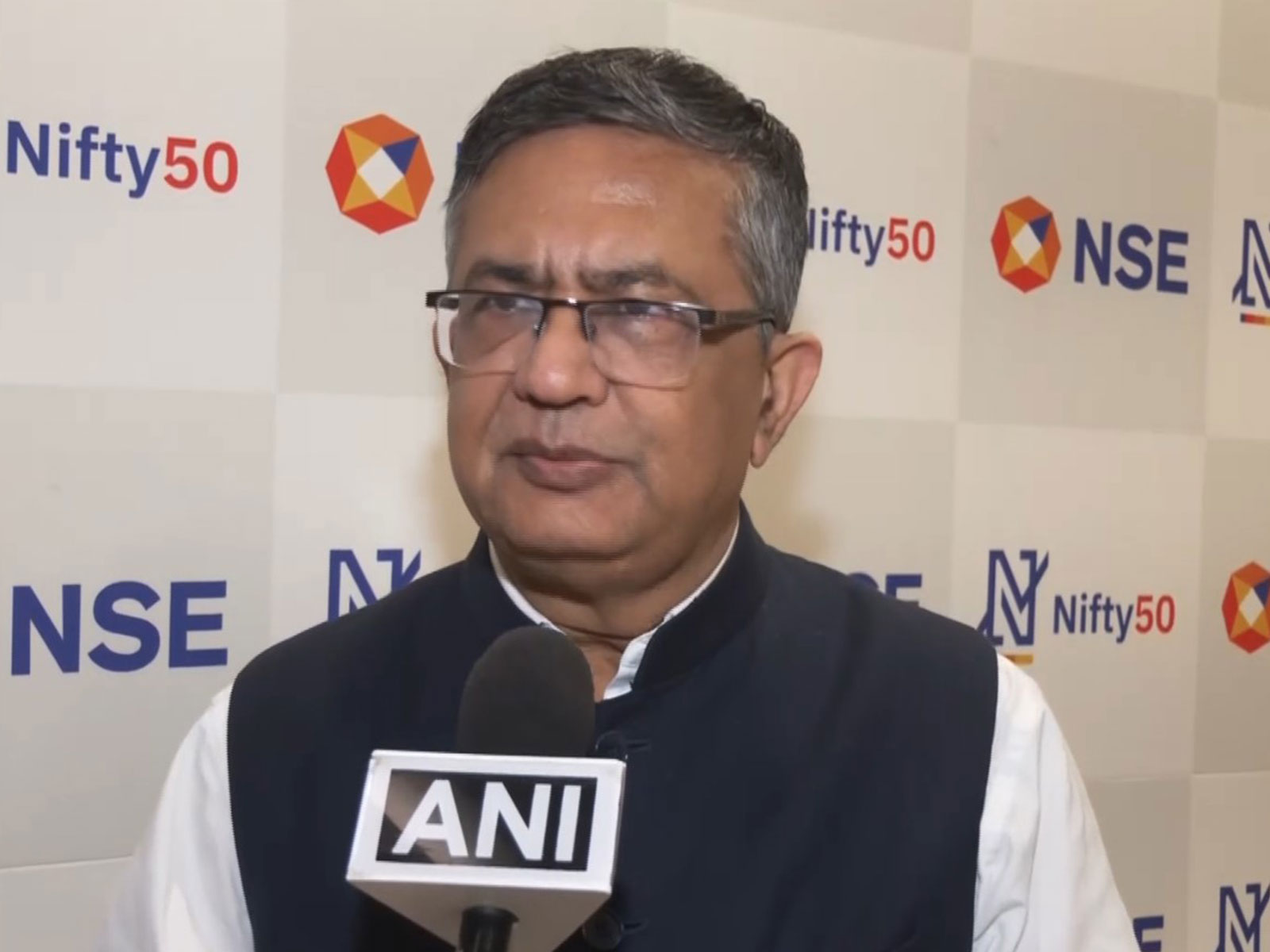 Ashish Chauhan, Managing Director and CEO of the National Stock Exchange (NSE) (Photo/ANI) Ashish Chauhan, Managing Director and CEO of the National Stock Exchange (NSE) (Photo/ANI)