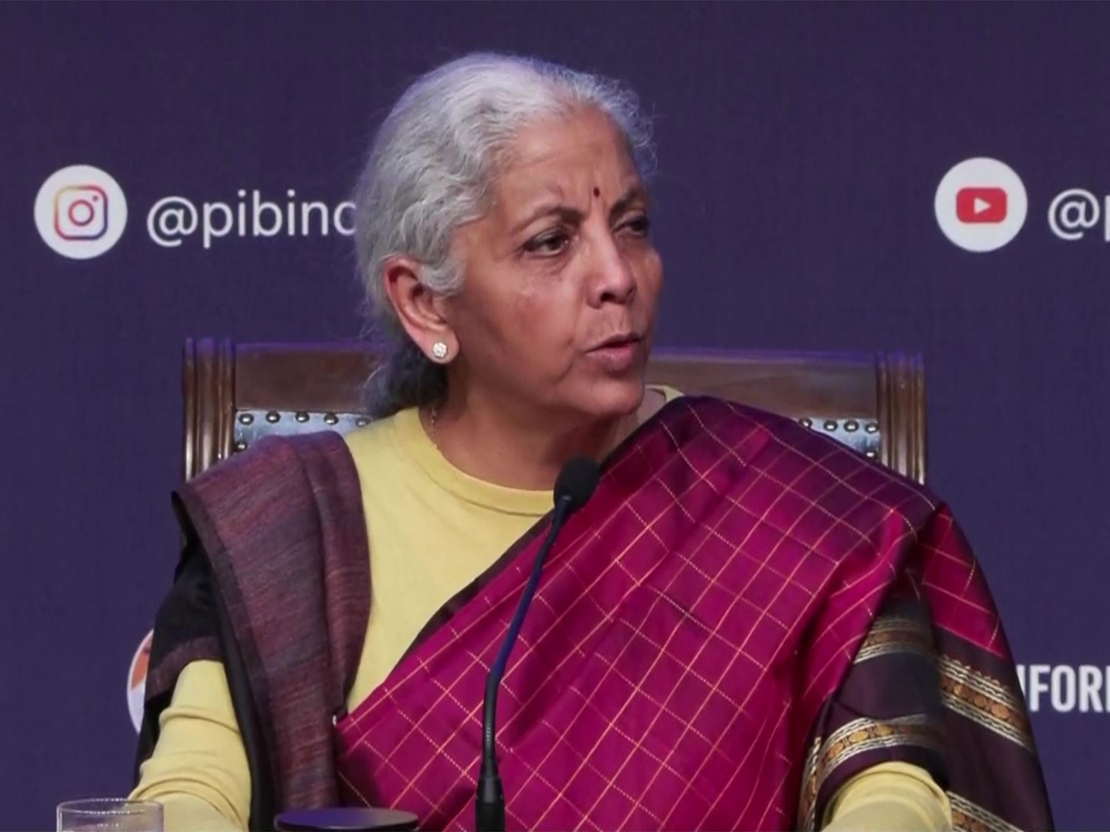 Finance Minister Nirmala Sitharaman (Image: ANI)