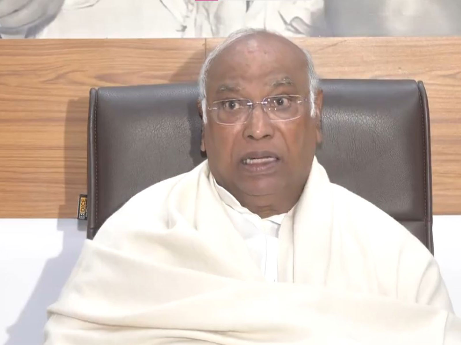 Congress President Mallikarjun Kharge (Photo/ANI)