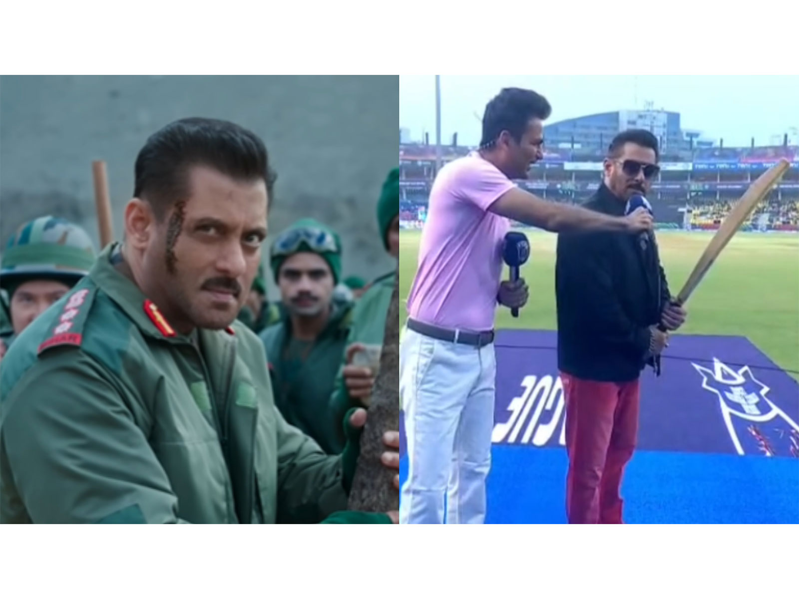 Salman Khan reacts to 'Battle of Galwan' trolling (Photo/Instagram@ispl_t10@beingsalmankhan)