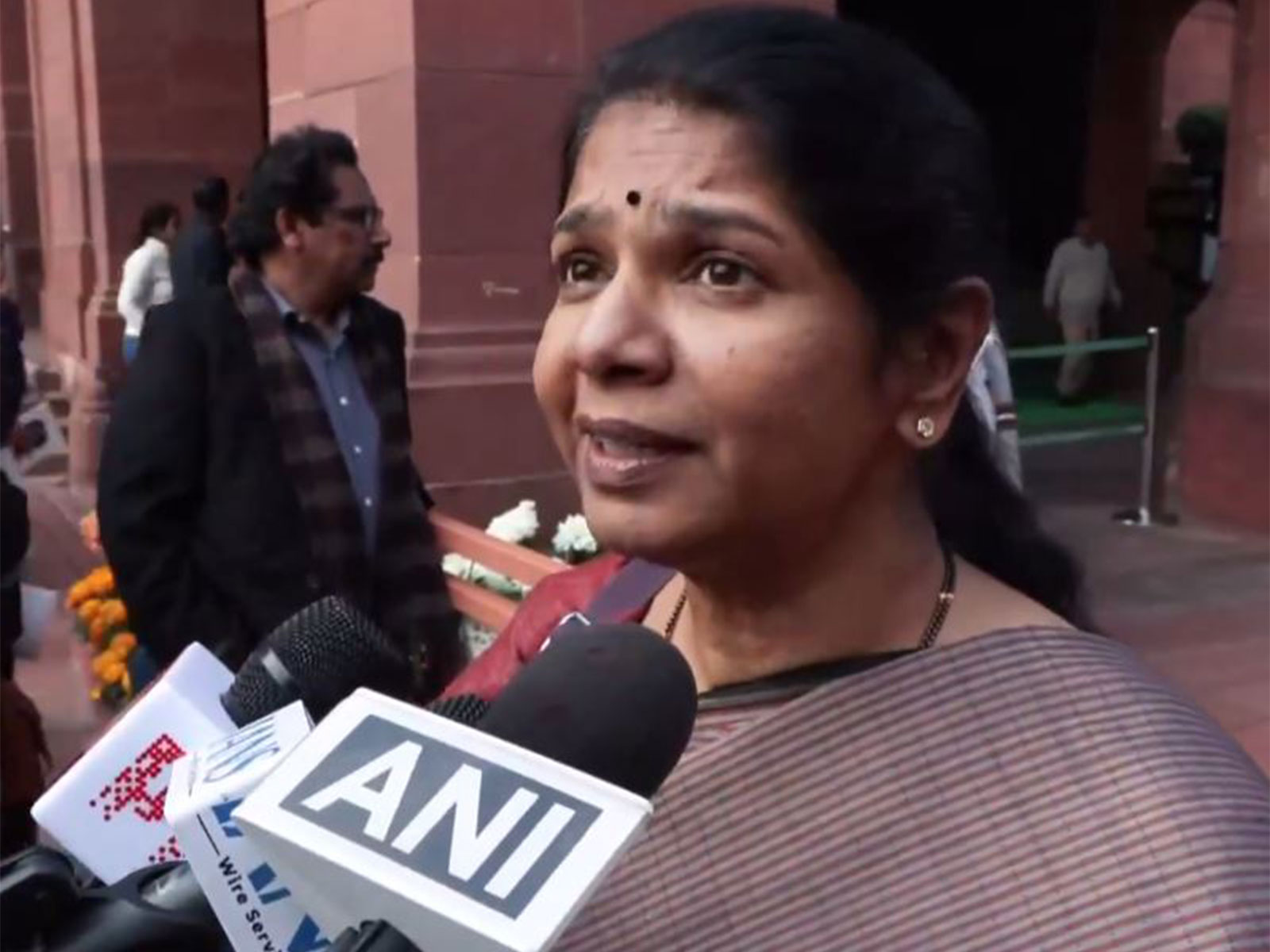 DMK MP Kanimozhi (Photo/ANI)