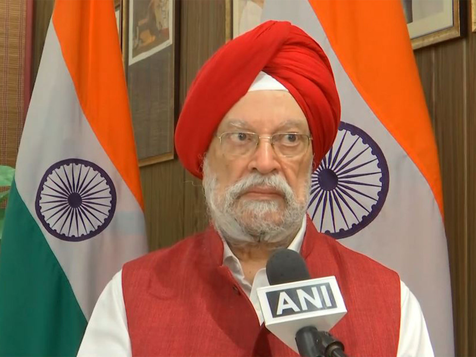 Union Minister Hardeep Singh Puri. (Photo/ANI)