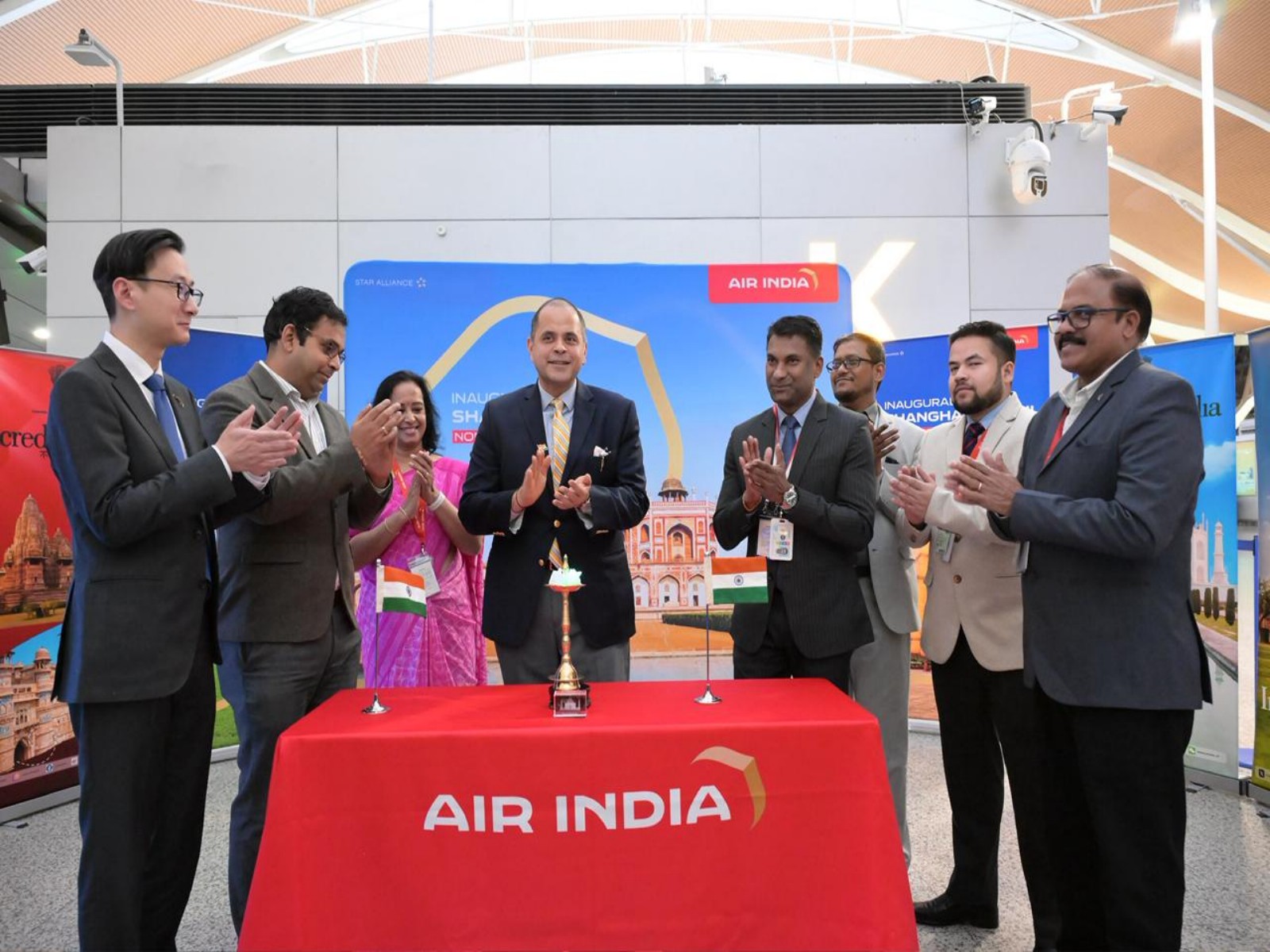 Air India resumes direct Shanghai–New Delhi flights after nearly six years (Photo/ANI)