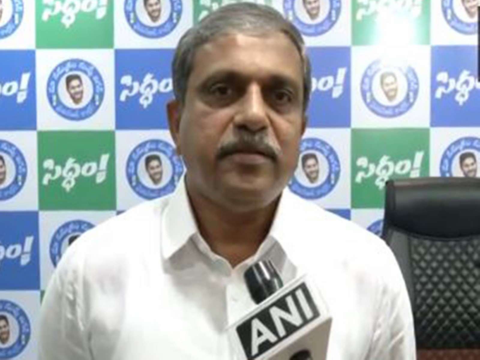 YSRP Leader Sajjala ramakrishna reddy (Photo/ANI)