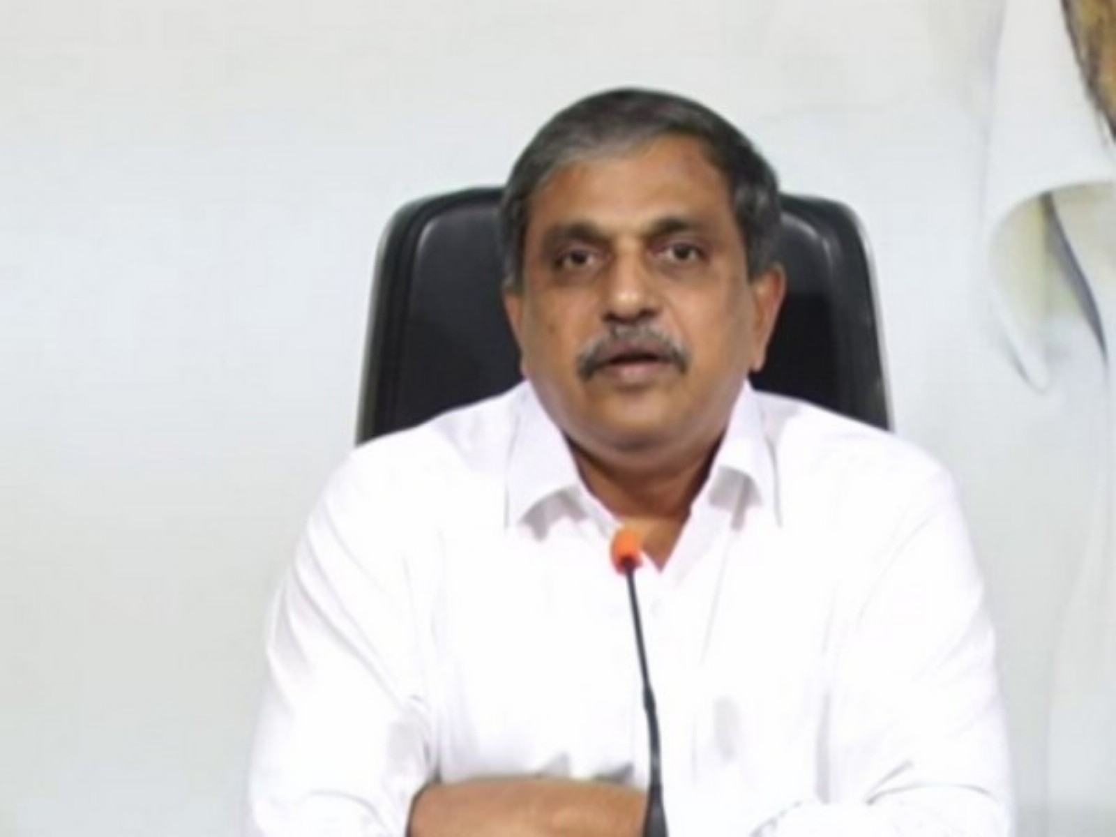 Andhra Pradesh Government Advisor ( Public Affairs ) Sajjala Ramakrishna Reddy (Photo/ANI)