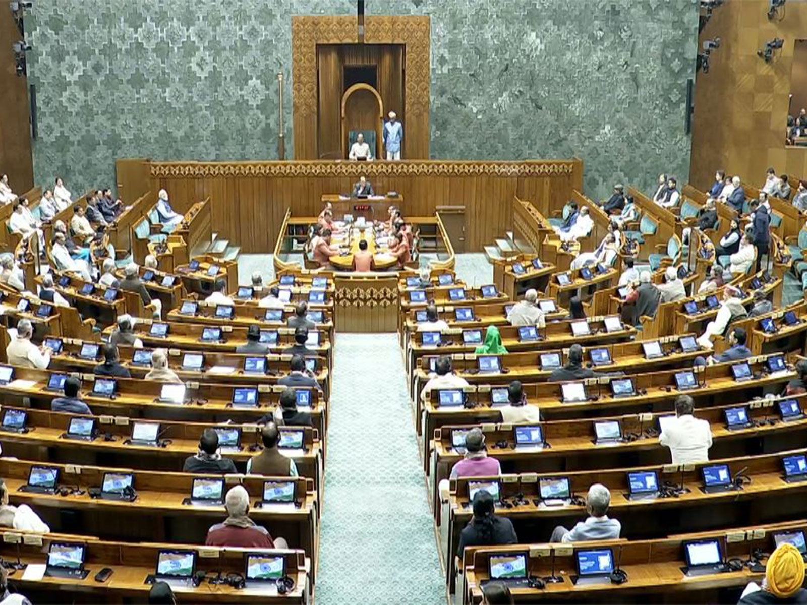 Visual from Lok Sabha (Photo/Sansad TV) Visual from Lok Sabha (Photo/Sansad TV)