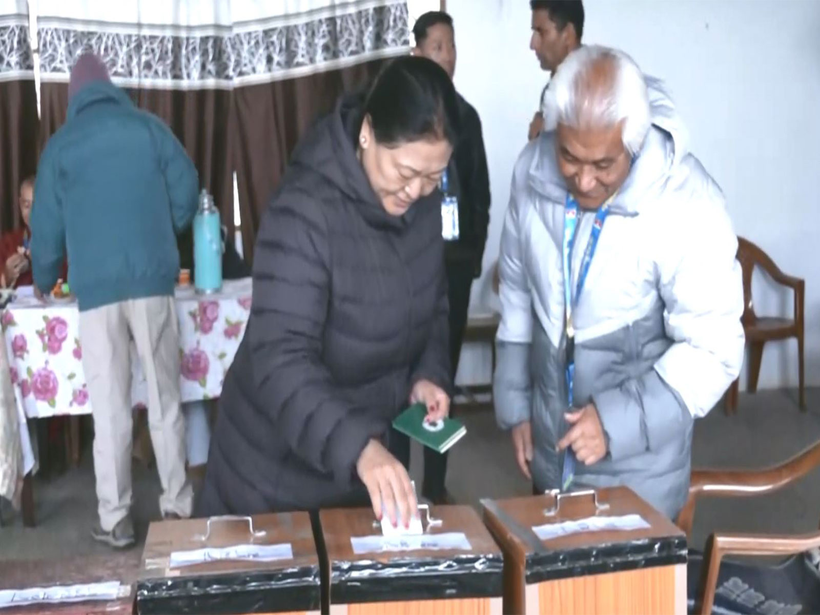 Members of the Tibetan community living in exile cast their votes during the first phase of elections to choose the Sikyong and members of the Tibetan Parliament-in-Exile. (Photo/ANI) Members of the Tibetan community living in exile cast their votes during the first phase of elections to choose the Sikyong and members of the Tibetan Parliament-in-Exile. (Photo/ANI)