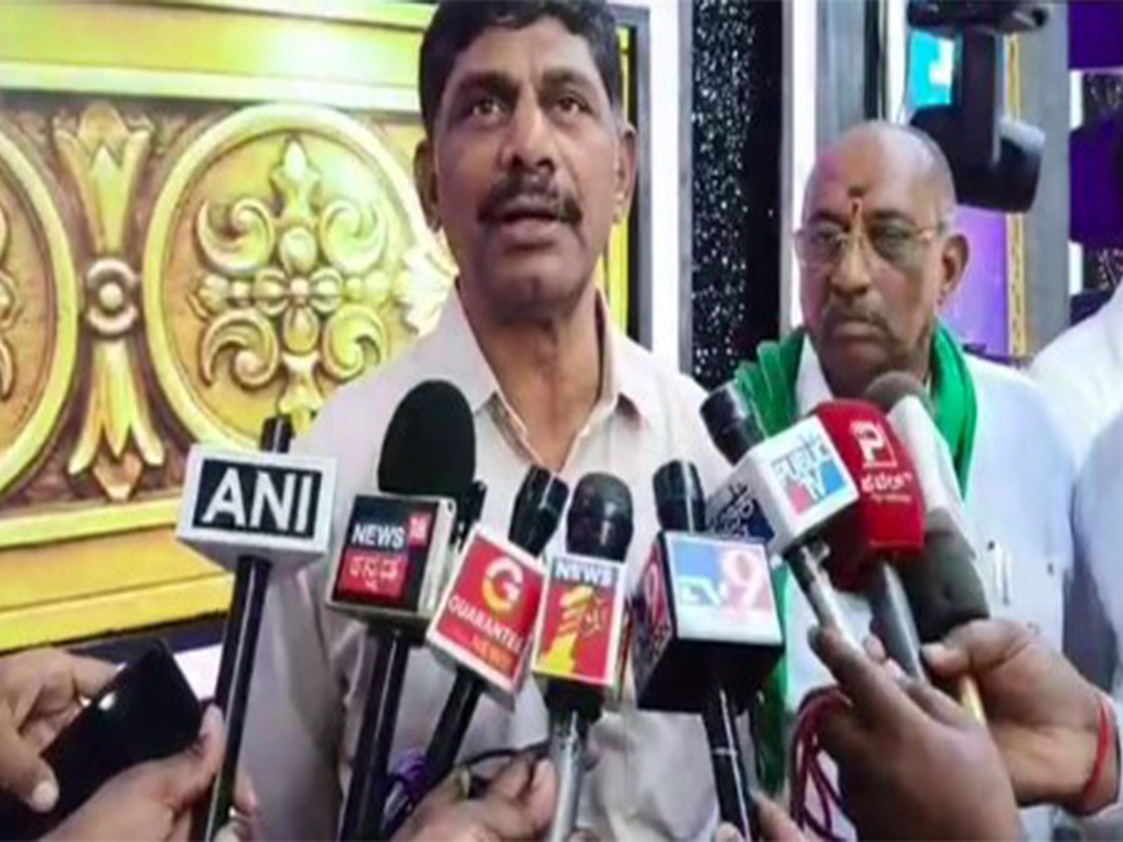 Congress leader DK Suresh (Photo/ANI)