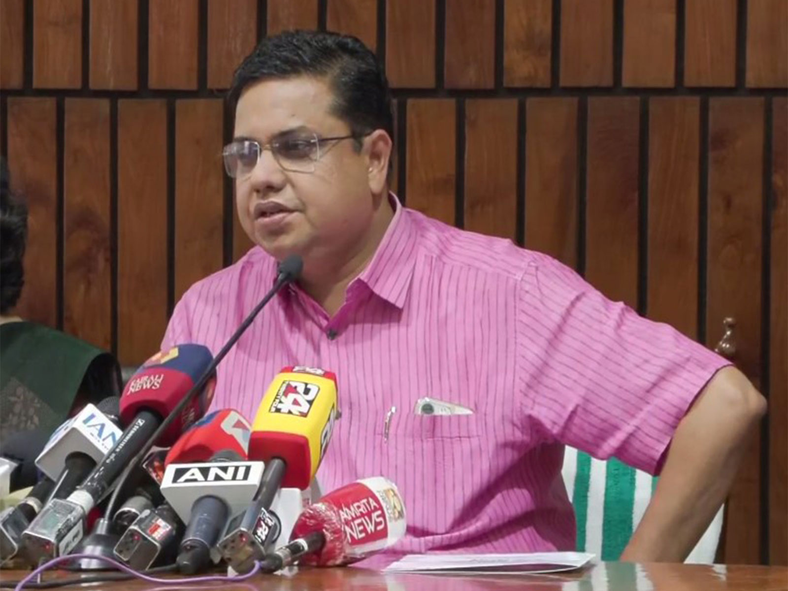 Kerala Assembly speaker, A N Shamseer (Photo/ANI)