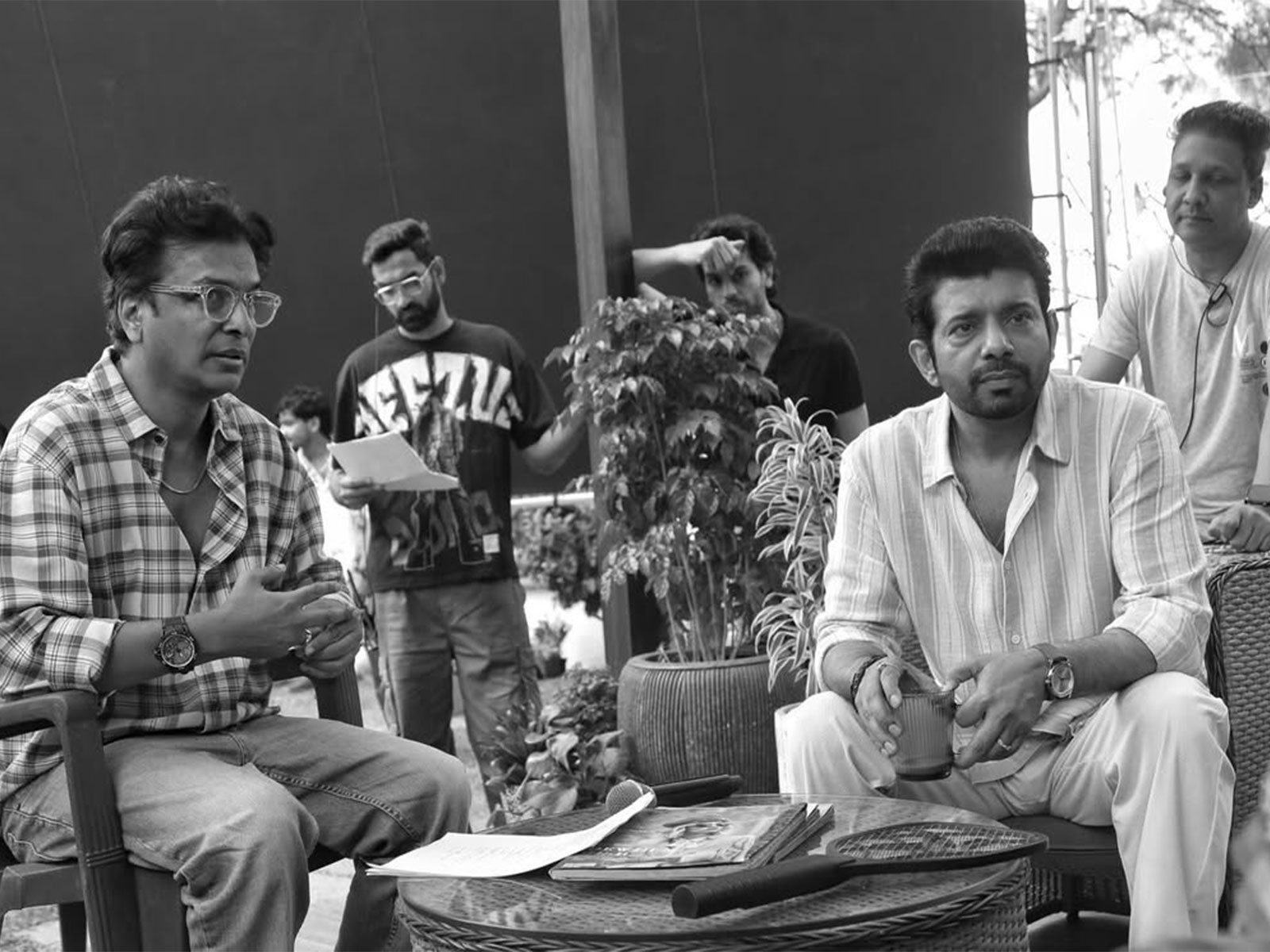 Viineet Kumar Singh wraps shoot (Photo/Instagram@vineet_ksofficial)