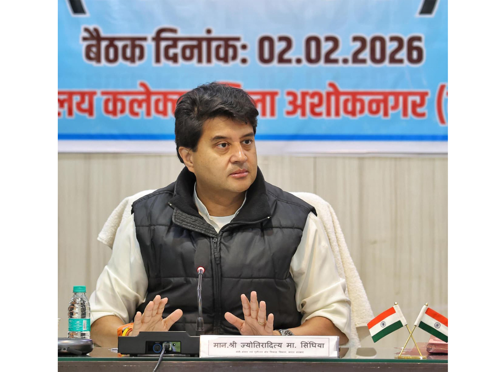Union Minister Jyotiraditya Scindia (Photo/ Scindia office) Union Minister Jyotiraditya Scindia (Photo/ Scindia office)