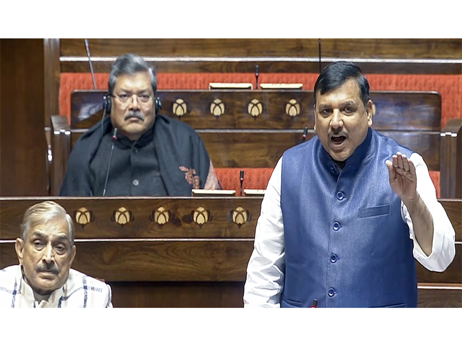 Aam Aadmi Party (AAP) Rajya Sabha MP Sanjay Singh (File Photo/ANI)