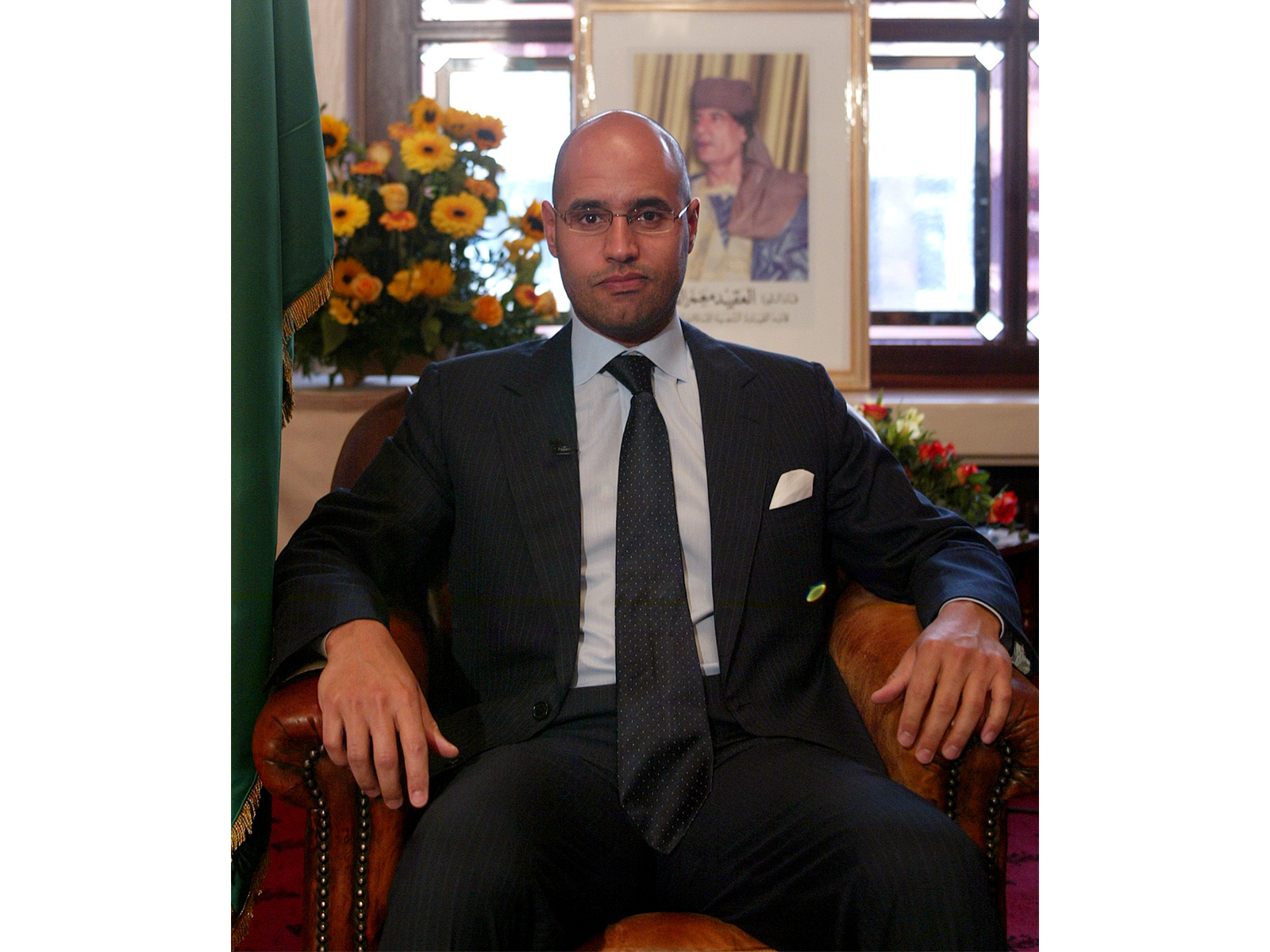 Saif al-Islam Gaddafi, the son of the slain Libyan leader Muammar Gaddafi (File Photo/Reuters)