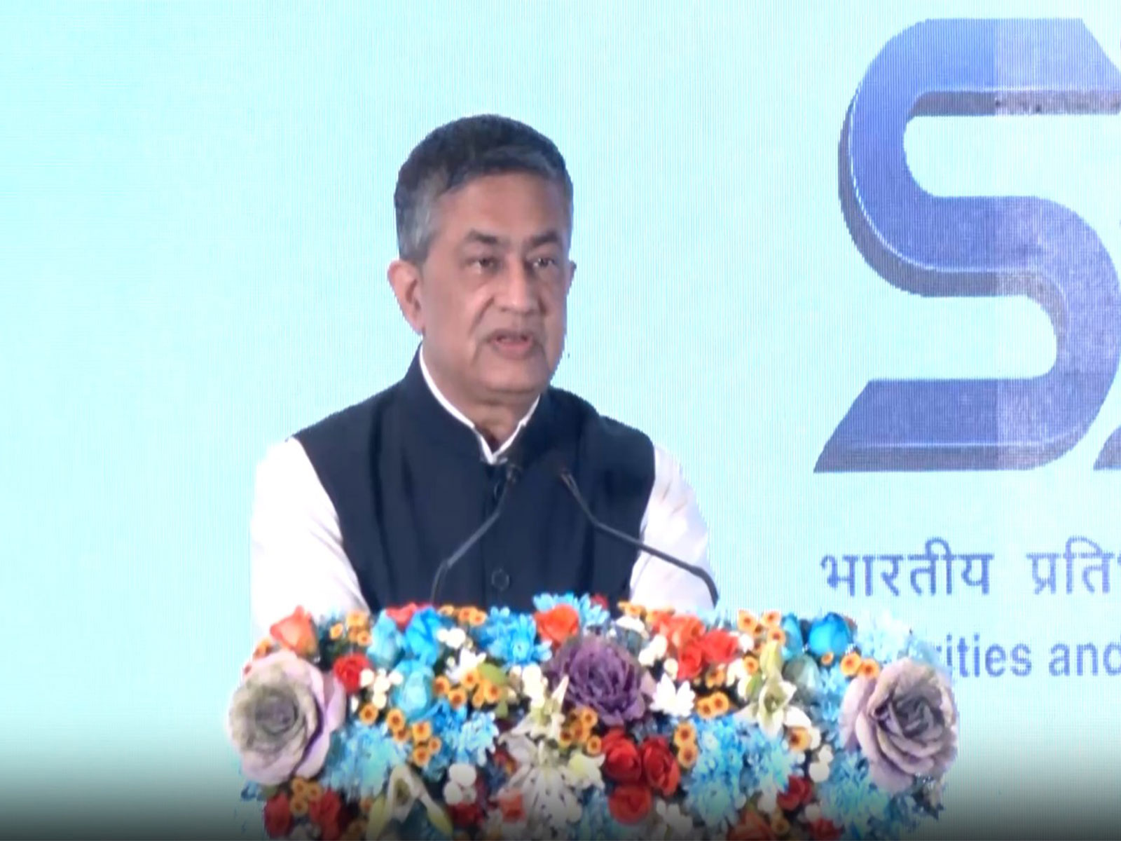 Ashish Chauhan, CEO, NSE (Photo/ANI)