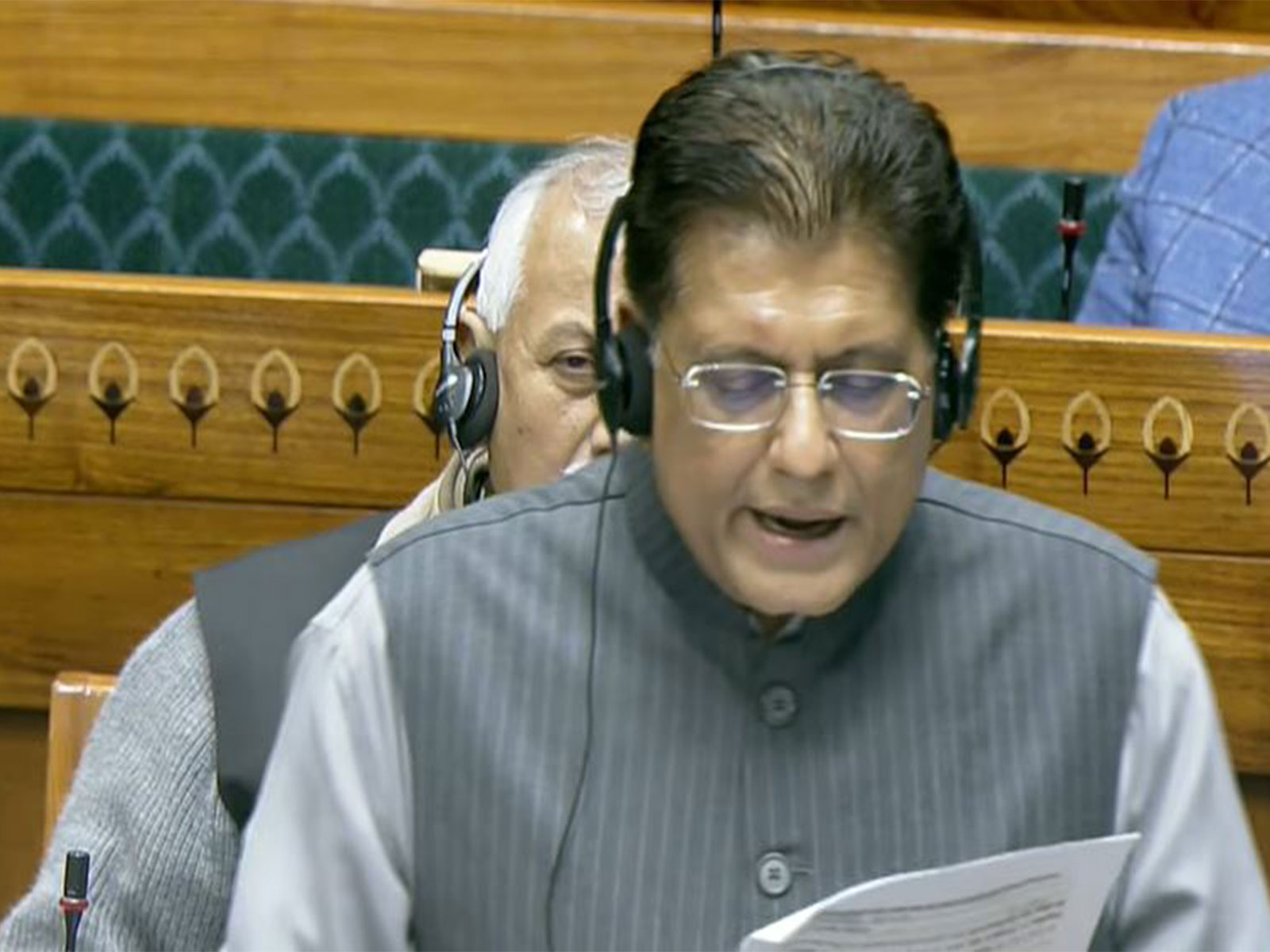 Union Minister Piyush Goyal (Photo/Sansad TV)