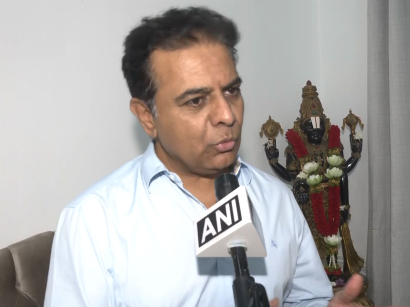 BRS chief KT Rama Rao (Photo/ANI)