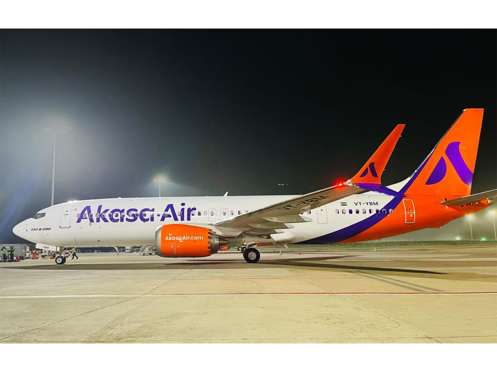 Akasa Air aircraft (Photo/ANI)
