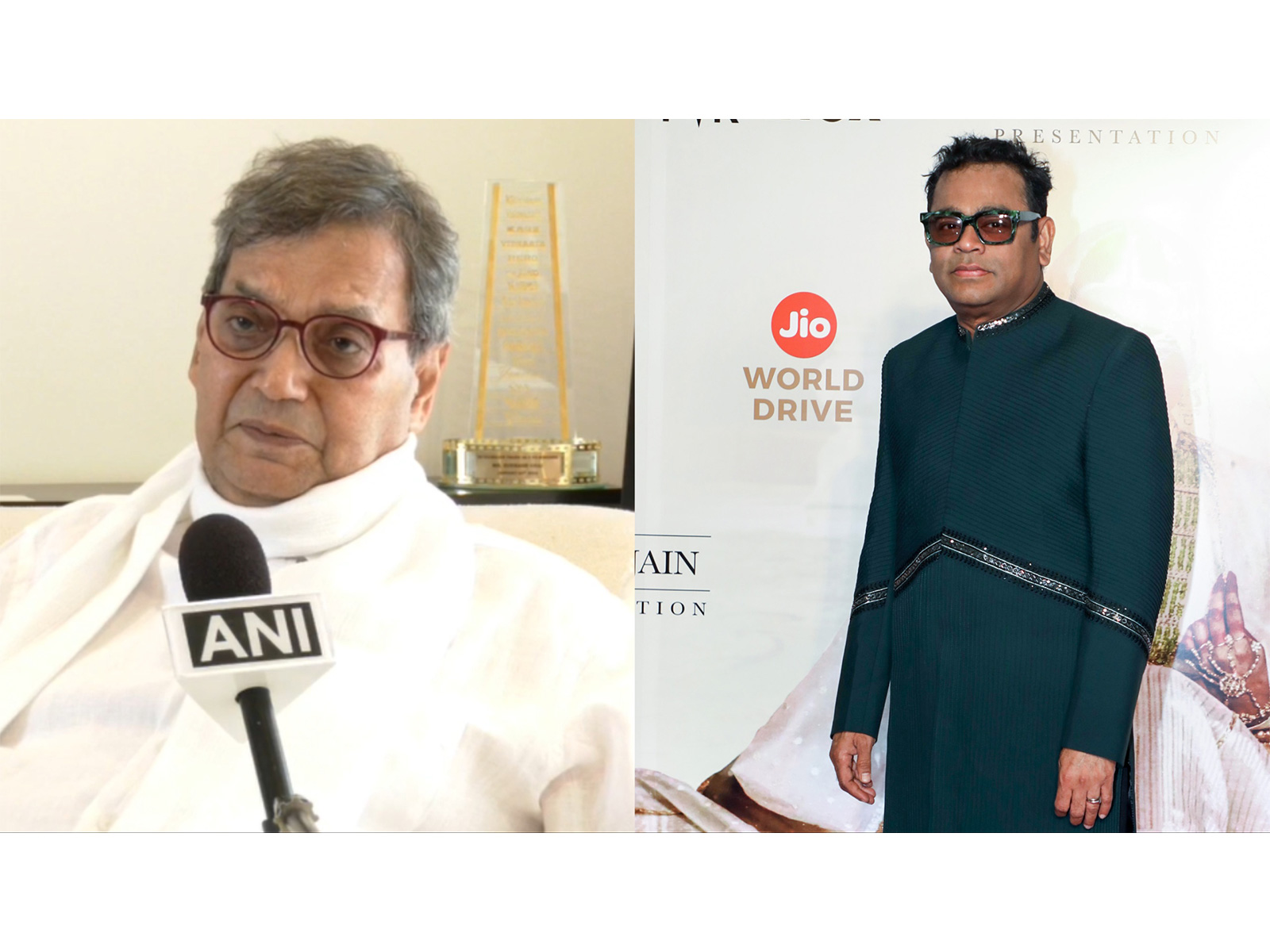 Subhash Ghai, AR Rahman (Photo/ANI)