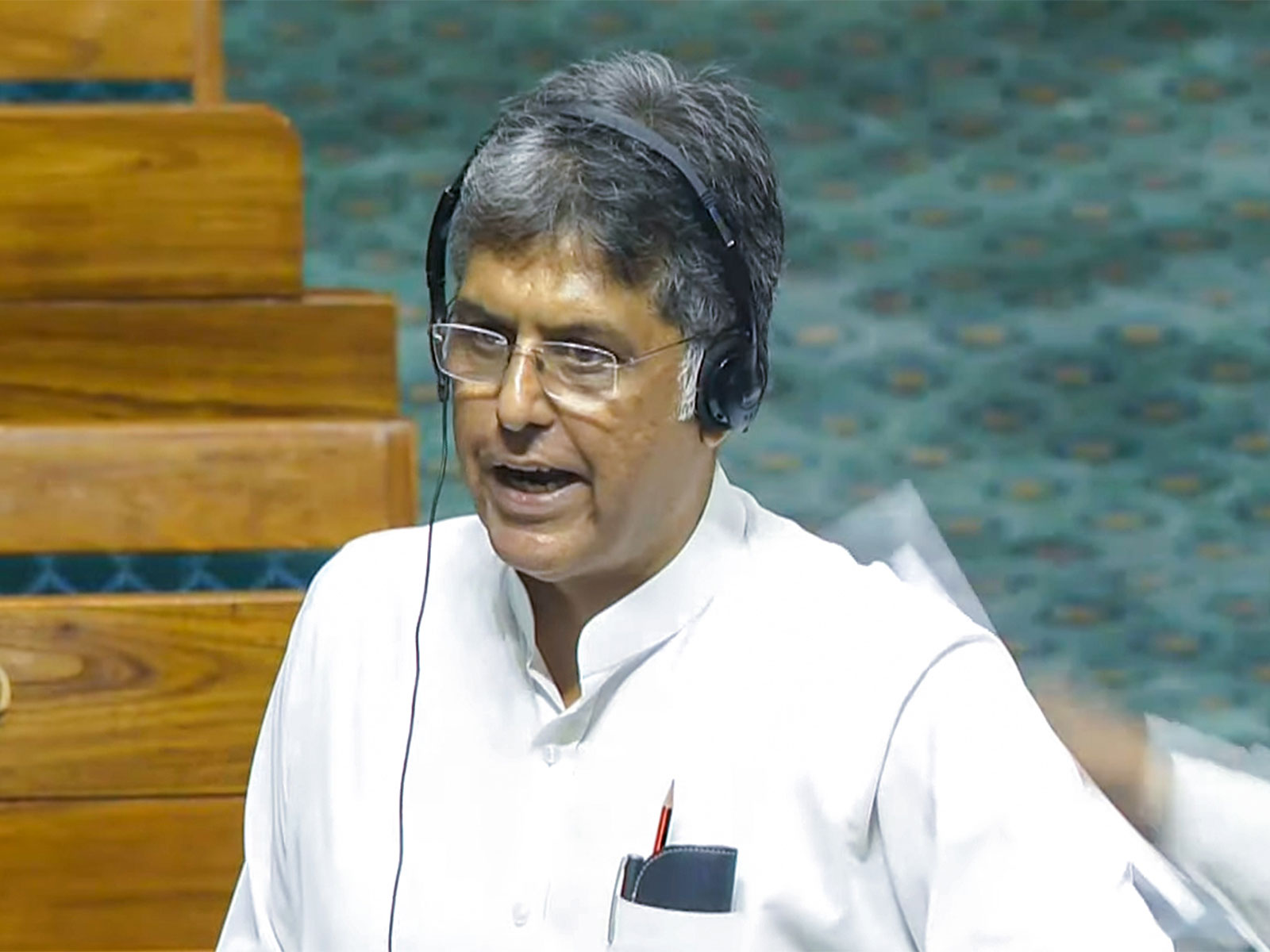 Congress MP Manish Tewari (Photo:SansadTV)