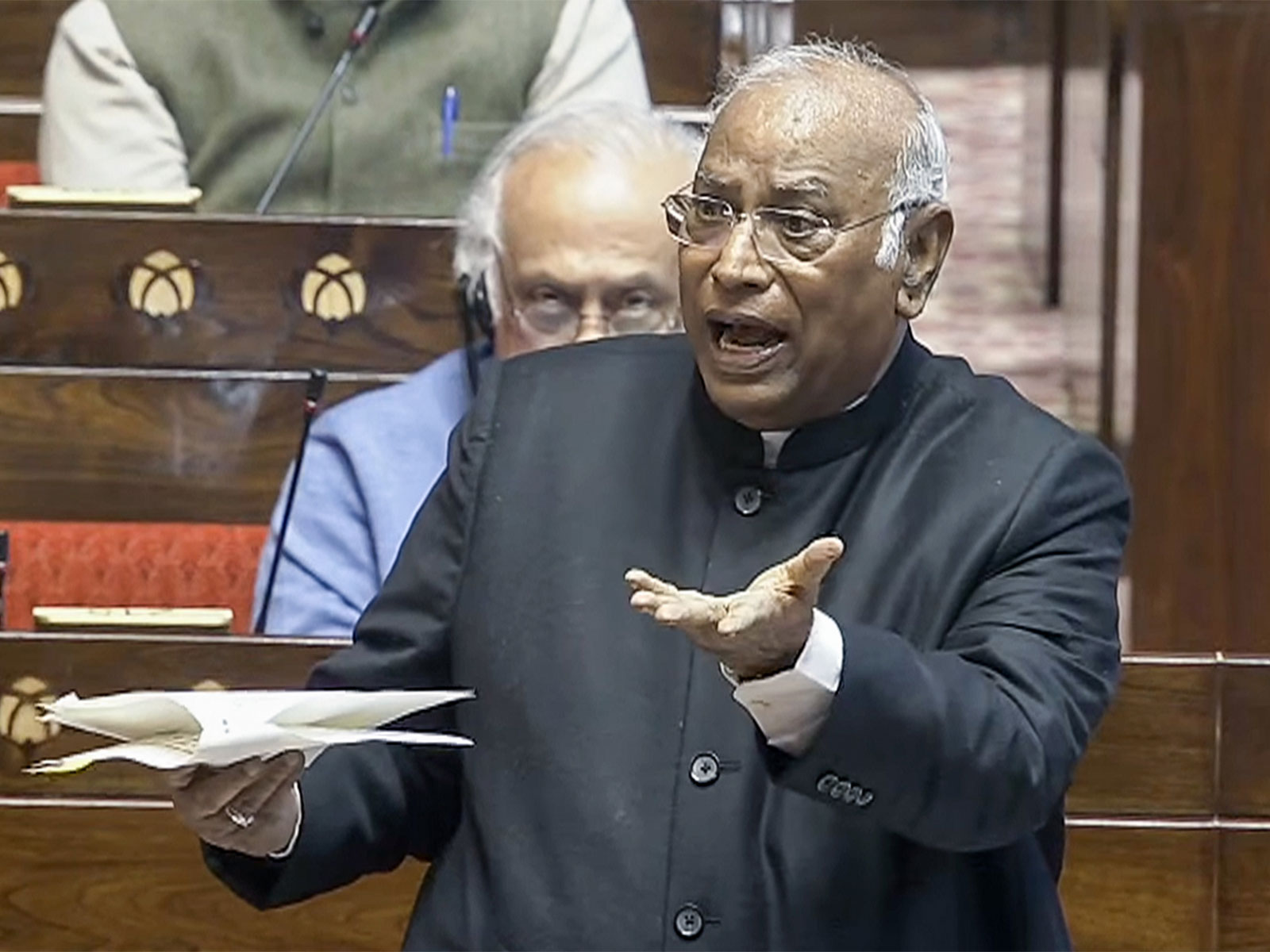 Rajya Sabha LoP Mallikarjun Kharge (Photo/ANI) Rajya Sabha LoP Mallikarjun Kharge (Photo/ANI)