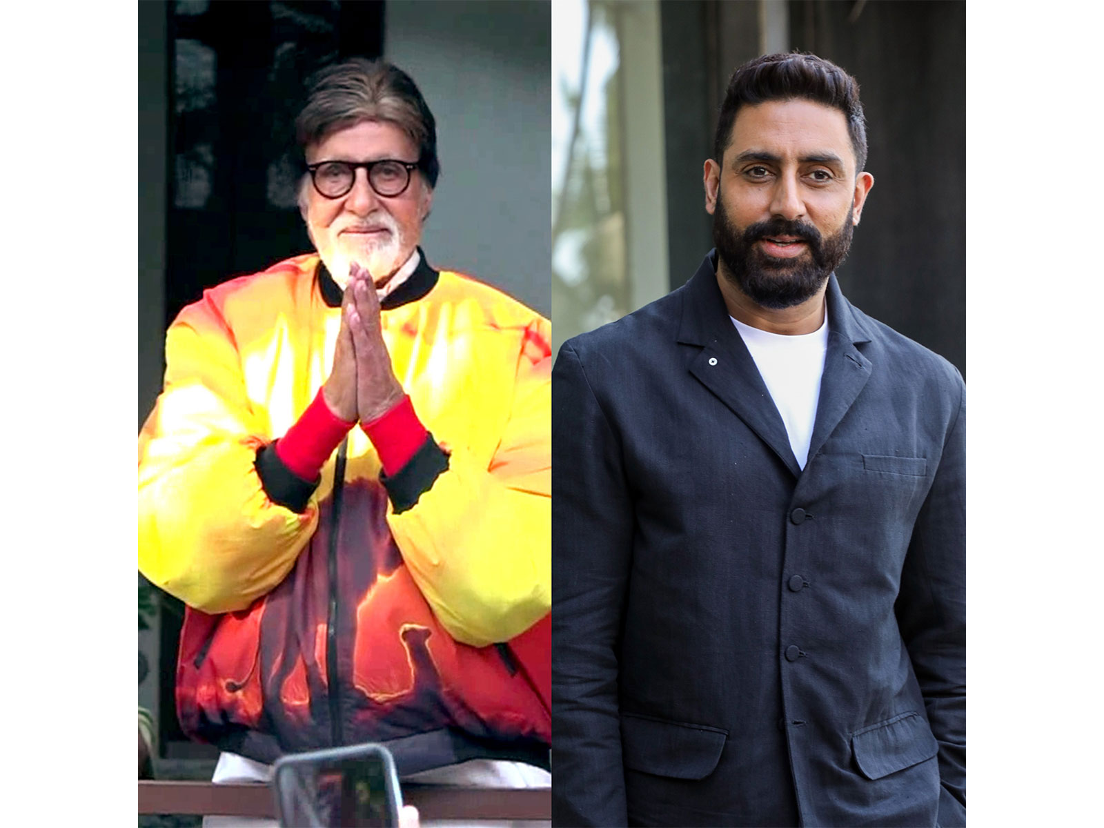 Amitabh Bachchan, Abhishek Bachchan (File photo/ANI)