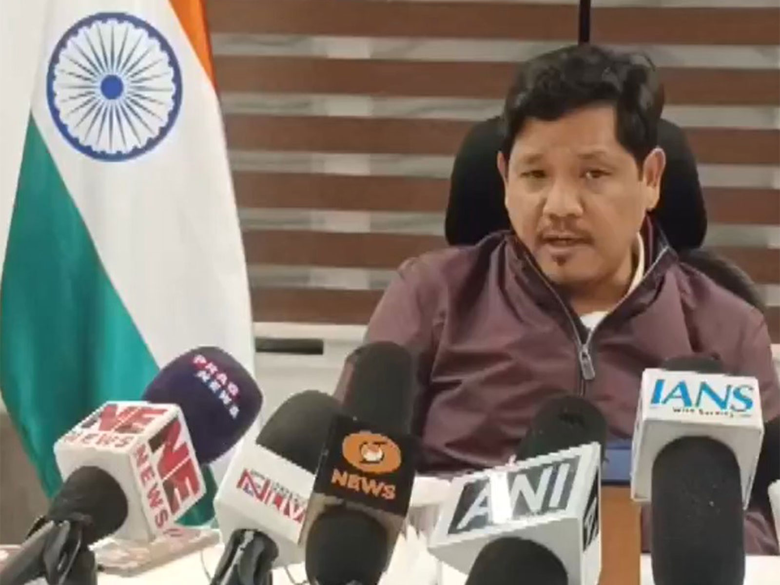 Meghalaya Chief Minister Conrad K Sangma (Photo/ANI)