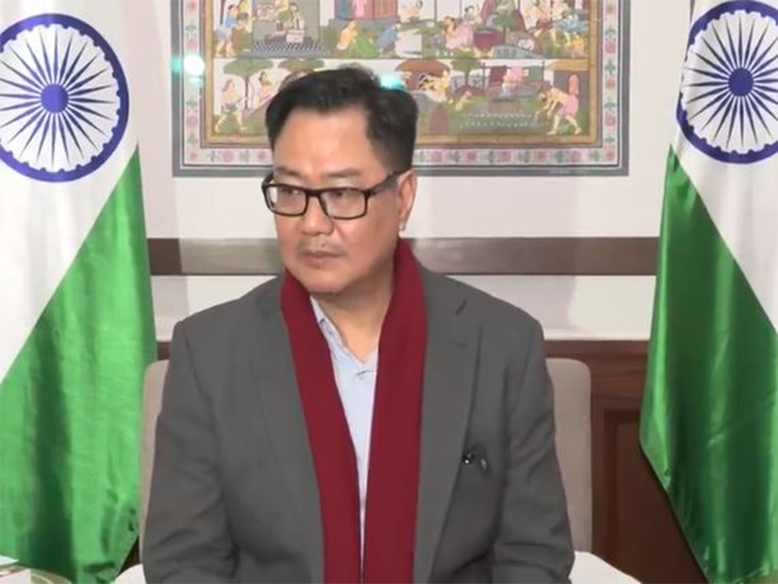 Parliamentary Affairs Minister Kiren Rijiju (Photo/ANI)