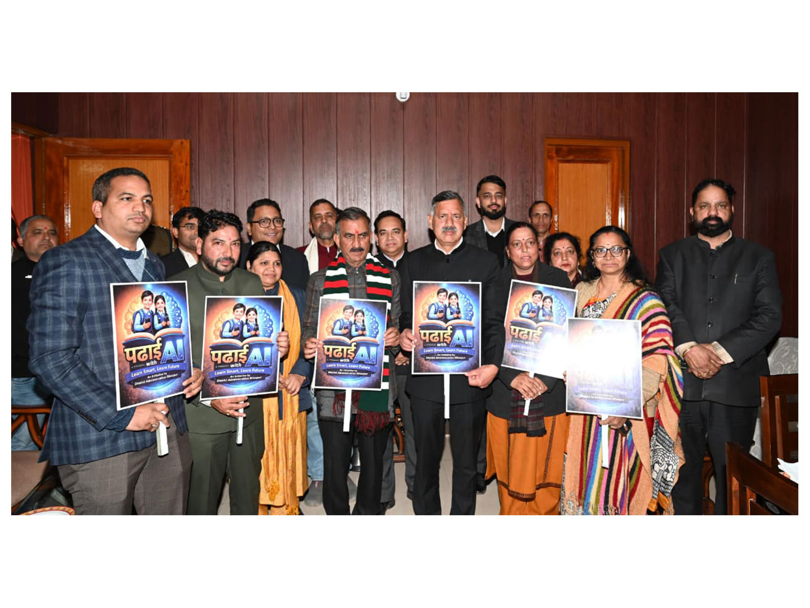 Himachal Pradesh CM Sukhvinder Singh Sukhu launches ‘Padhai with AI’ app (Photo/Himachal CMO)