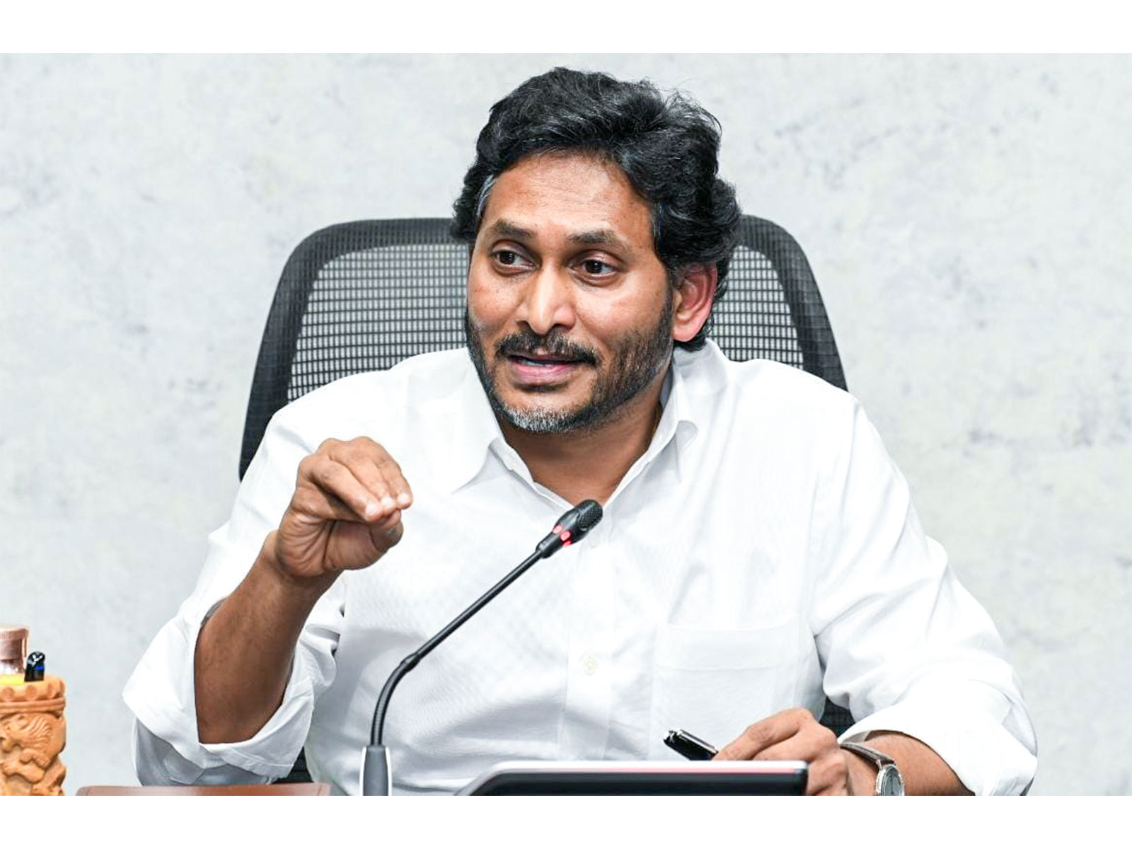 YSR Congress Party President YS Jagan Mohan Reddy (FilePhoto/ANI) YSR Congress Party President YS Jagan Mohan Reddy (FilePhoto/ANI)