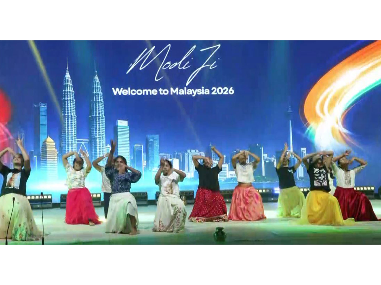 Diaspora members practicing ahead of PM Modi's visit to Malaysia (Photo/ANI)