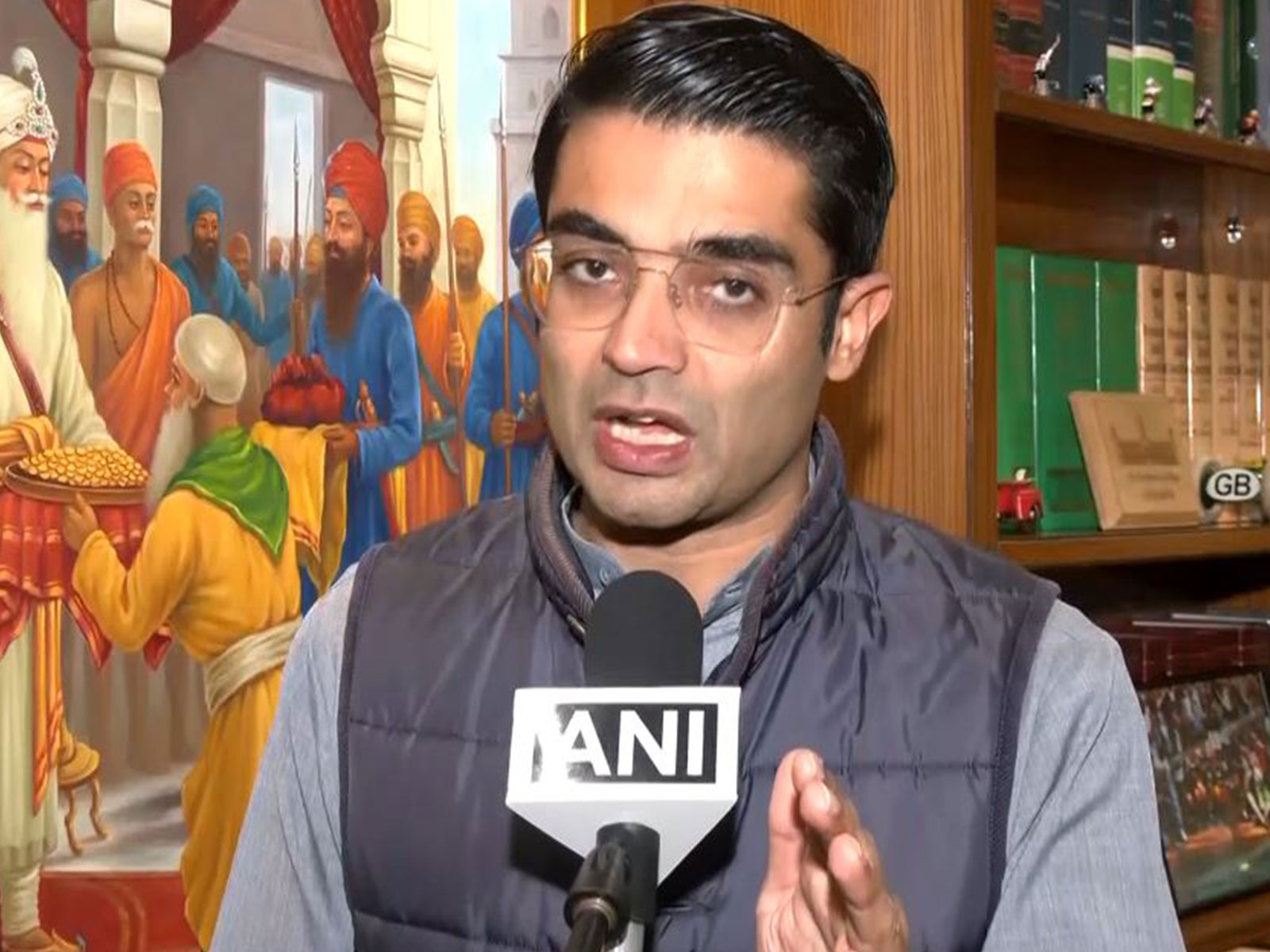 Bharatiya Janata Party (BJP) leader Jaiveer Shergill (Photo/ANI) Bharatiya Janata Party (BJP) leader Jaiveer Shergill (Photo/ANI)