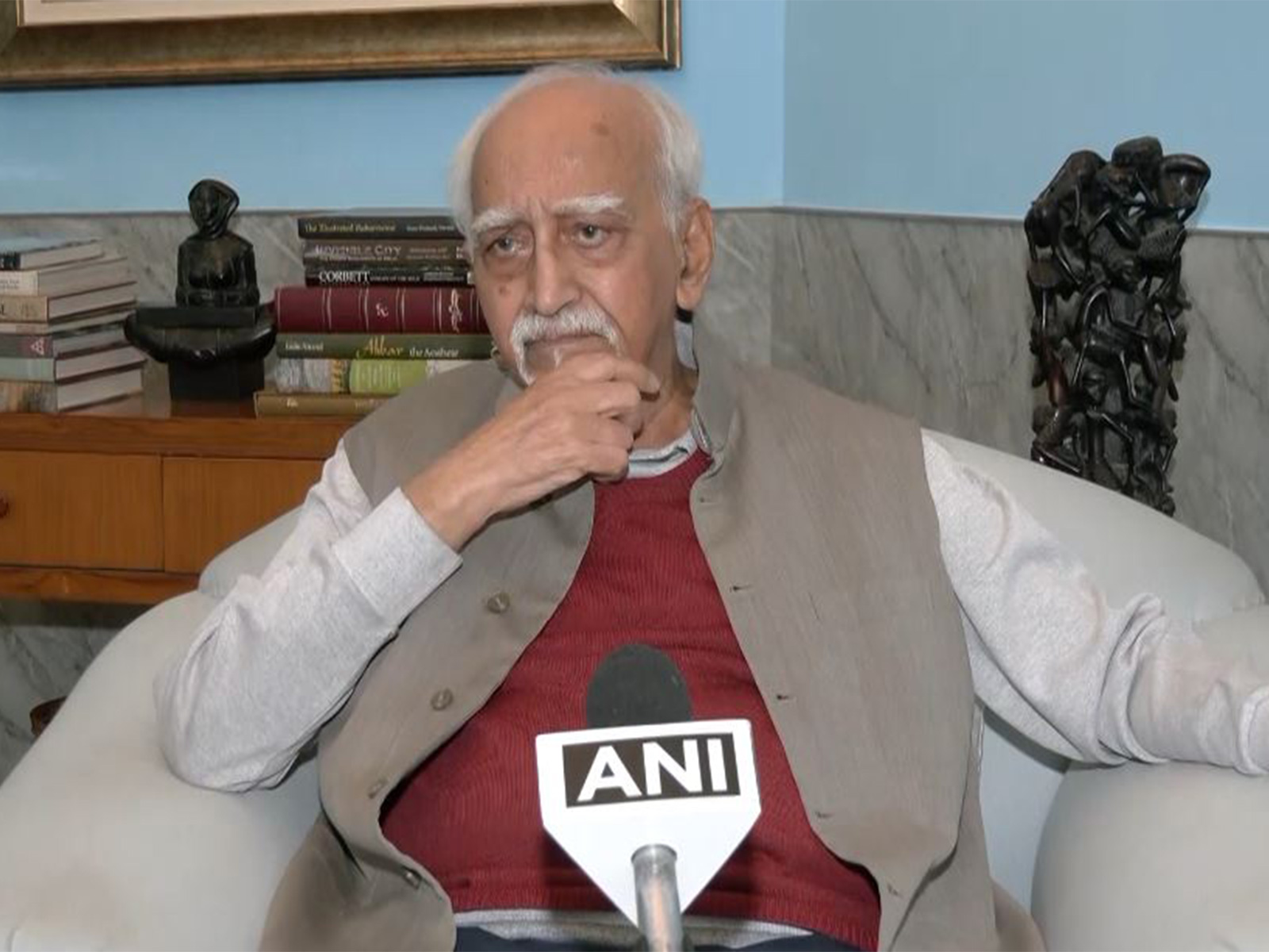 Former Vice President Hamid Ansari (Photo/ANI)