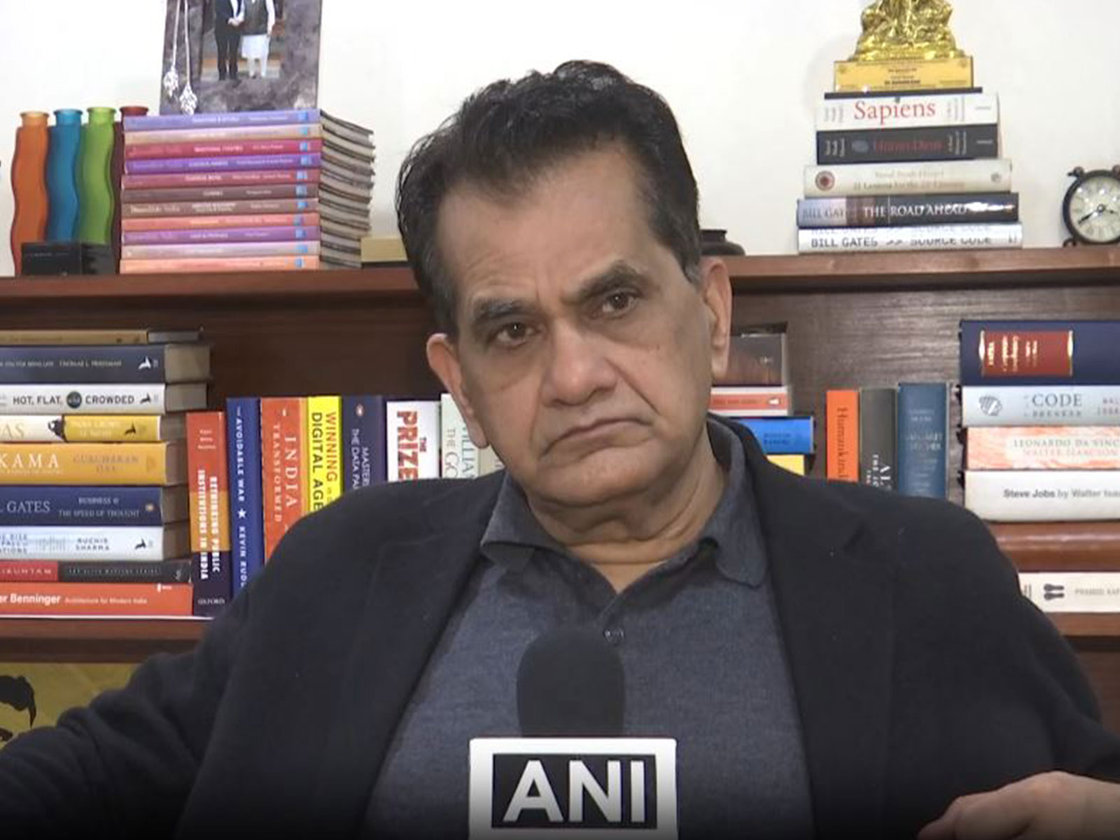 India’s former G20 Sherpa and ex-NITI Aayog CEO Amitabh Kant (File Photo/ANI)