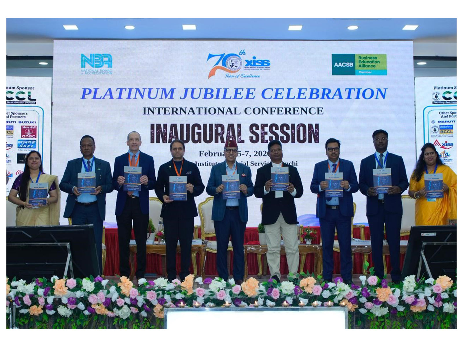 Three-day International Conference celebrating Platinum Jubilee begins at XISS 