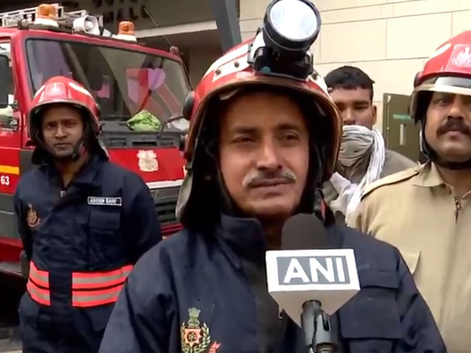 Fire Officer Yashwant Meena (Photo/ANI) Fire Officer Yashwant Meena (Photo/ANI)