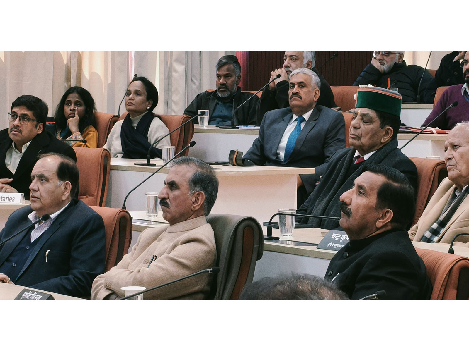 Cabinet meeting chaired by Chief Minister Sukhvinder Singh Sukhu (Photo/ANI) Cabinet meeting chaired by Chief Minister Sukhvinder Singh Sukhu (Photo/ANI)