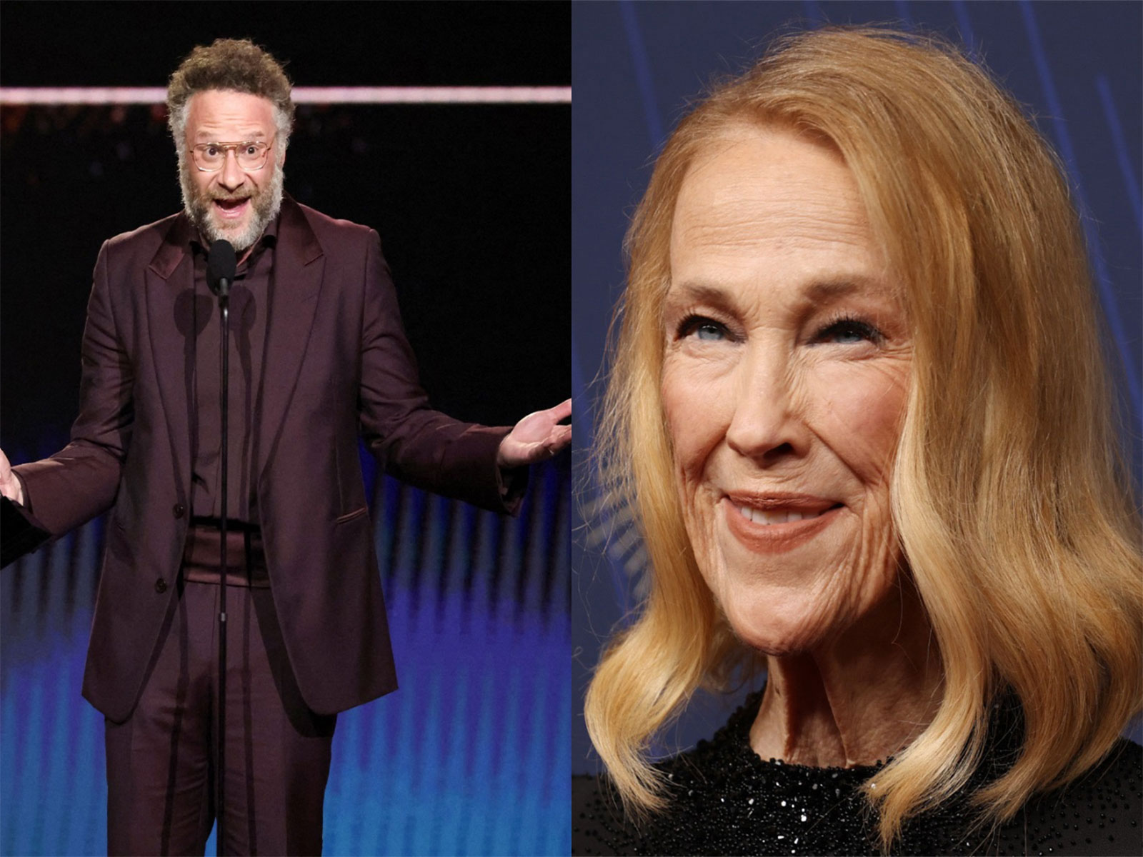 Rogen Seth (L) Catherine O'Hara (R) (Photo/Reuters)