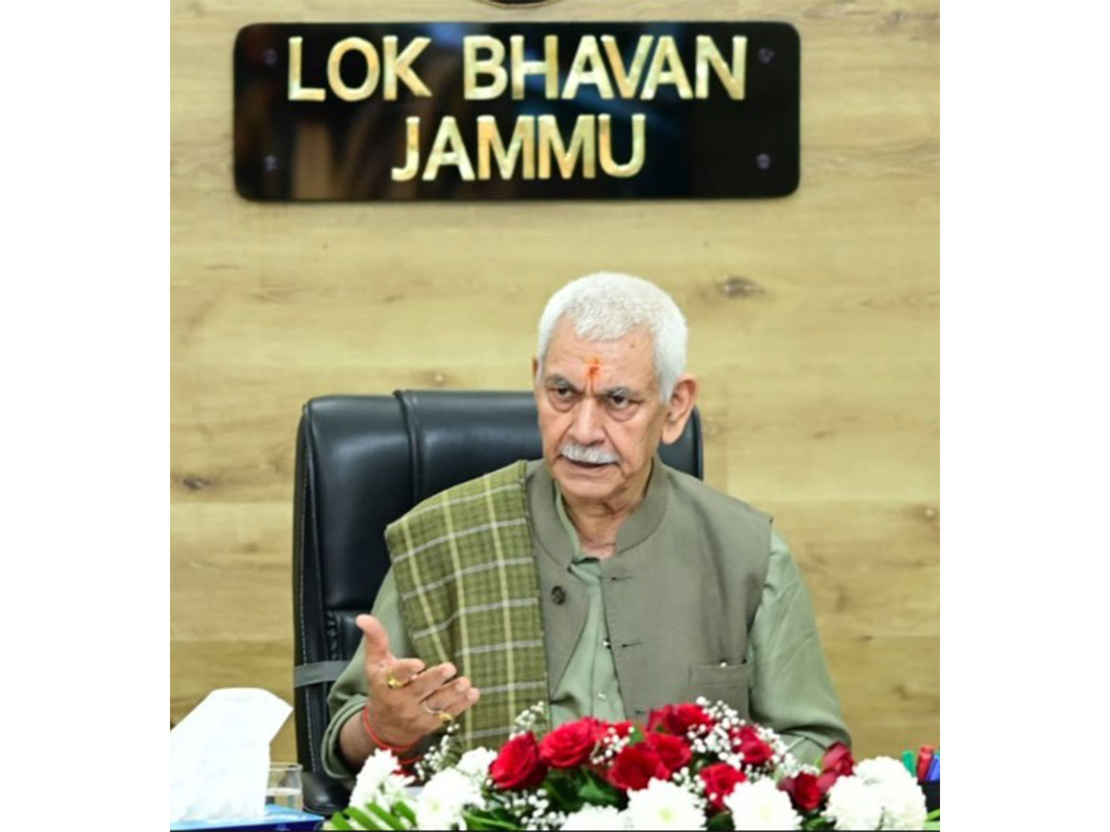 Lieutenant Governor Manoj Sinha (Photo/X @OfficeOfLGJandK)