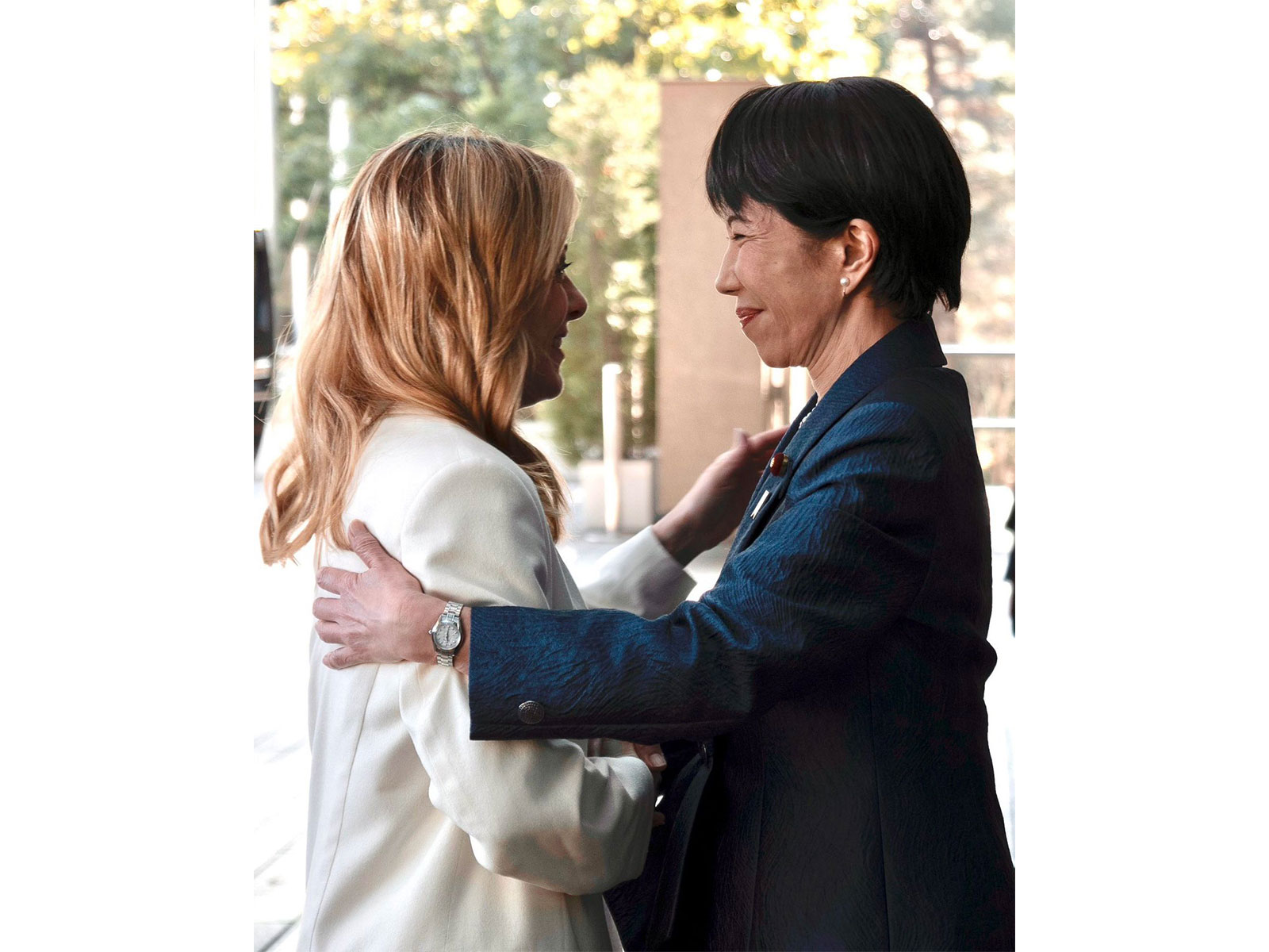 Italian Prime Minister Giorgia Meloni with Japanese Prime Minister Sanae Takaichi (Photo/X/@GiorgiaMeloni)