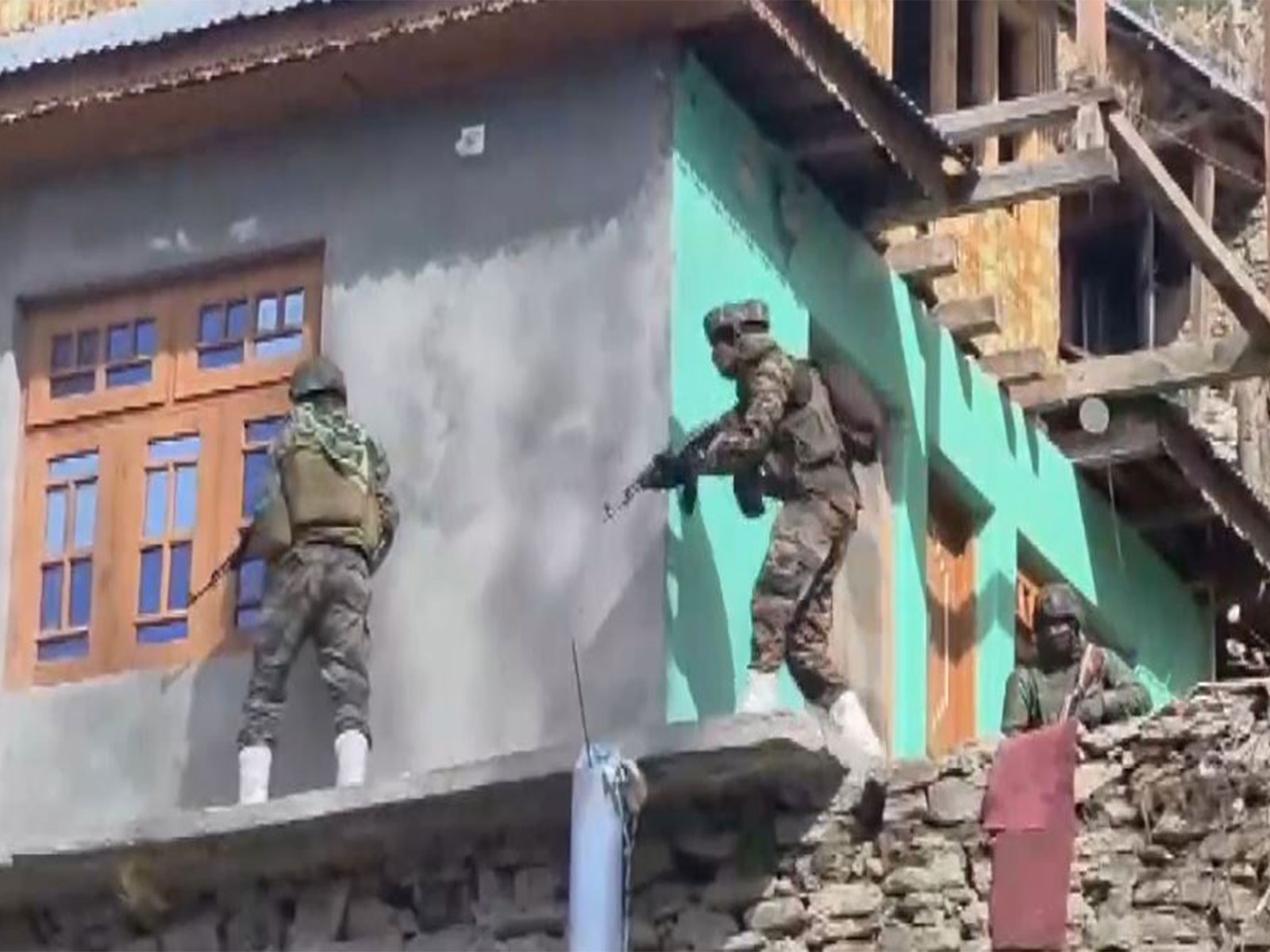 Visuals from Kishtwar in Jammu and Kashmir (Photo/ANI)