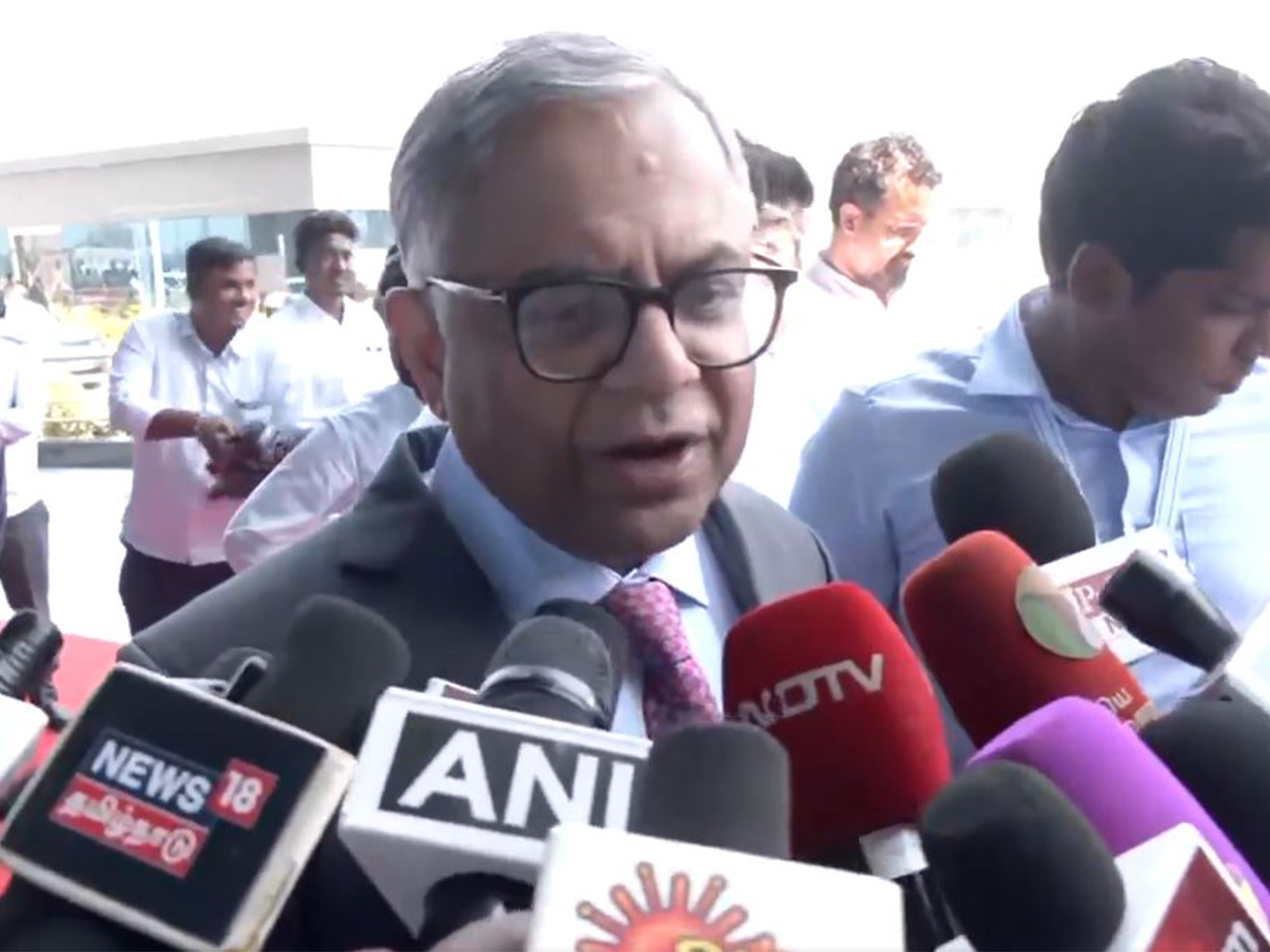 Tata Sons Chairman N Chandrasekaran (Image: ANI) Tata Sons Chairman N Chandrasekaran (Image: ANI)