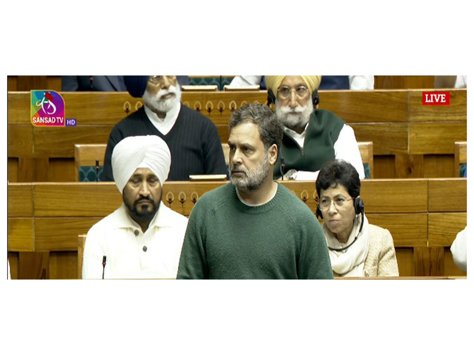 Leader of Opposition in Lok Sabha Rahul Gandhi (Photo/Youtube/Sansad TV)