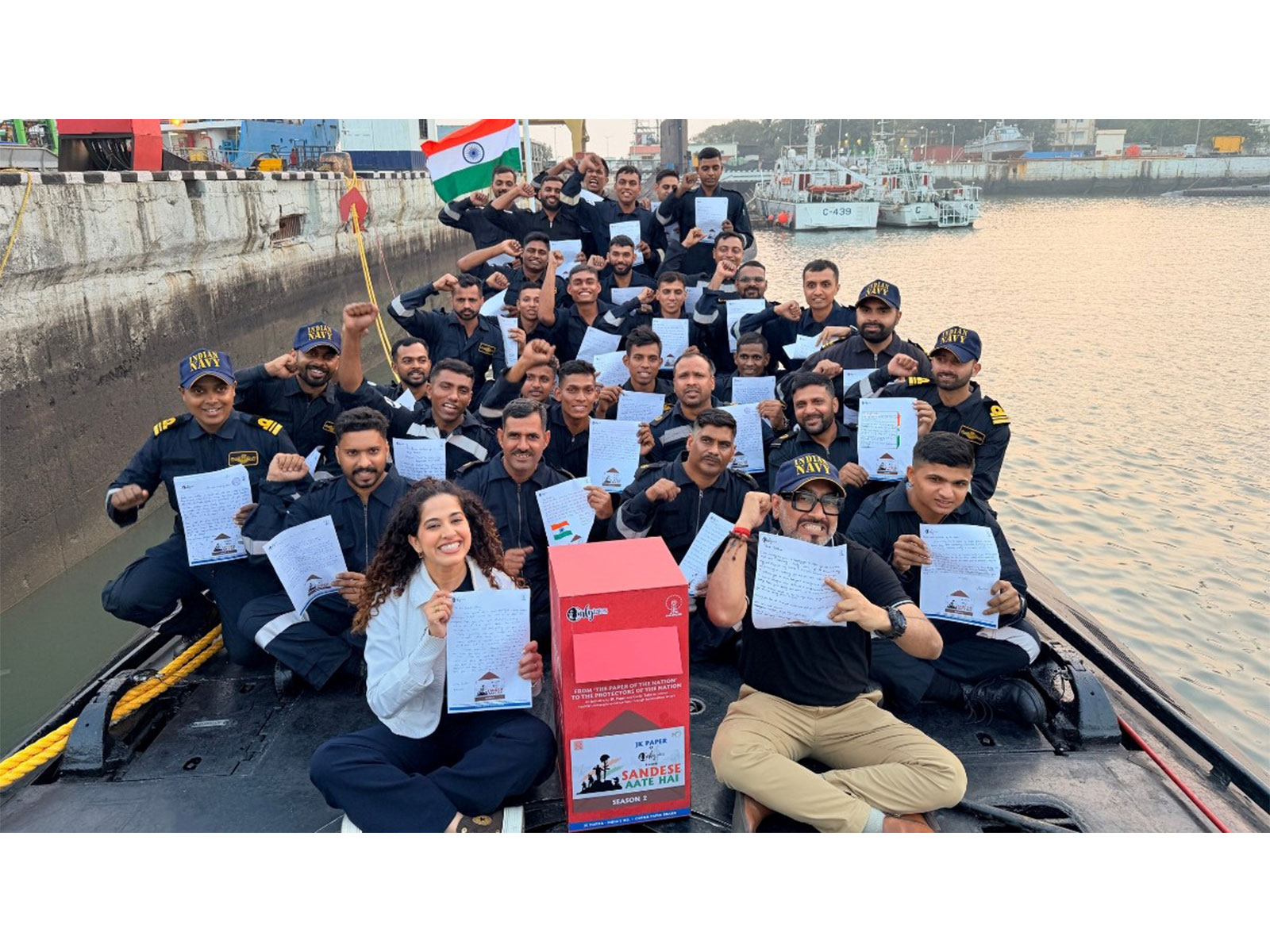 'Sandese Aate Hai' - Where India's Gratitude Reaches The Bravehearts On 'Paper Of The Nation’, JK Paper