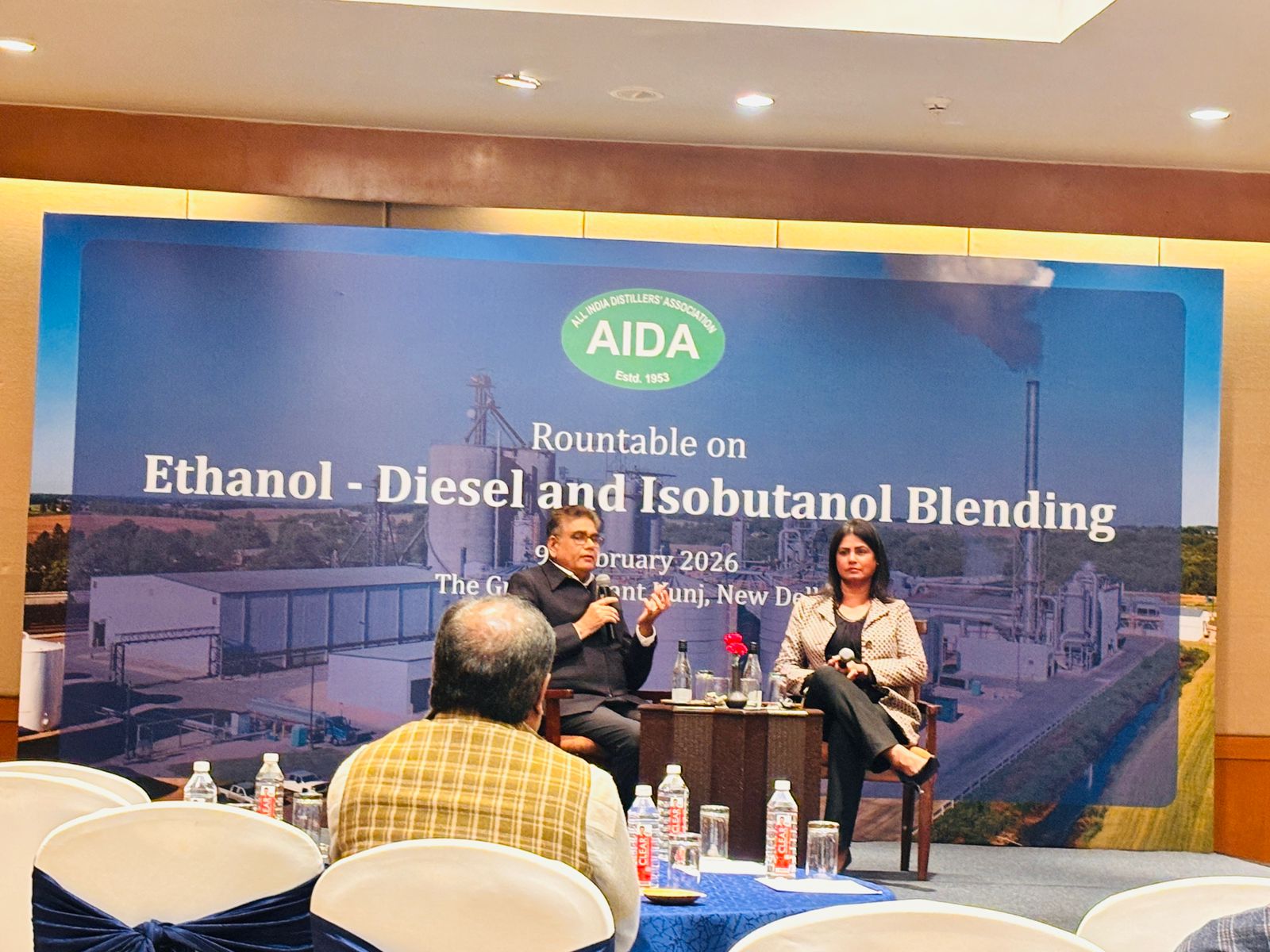 Bharati Balaji, Director of AIDA at a roundtable on ethanol-diesel and isobutanol blending. (Photo: ANI) Bharati Balaji, Director of AIDA at a roundtable on ethanol-diesel and isobutanol blending. (Photo: ANI)