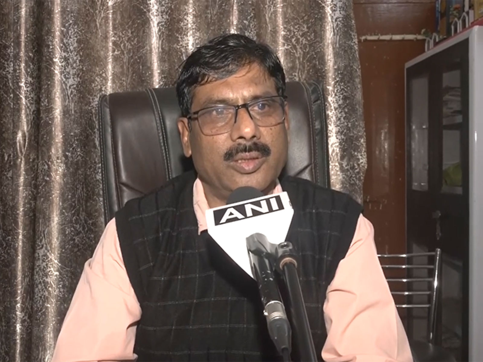 District Education Officer of Bhopal, N K Ahirwar (Photo/ANI)