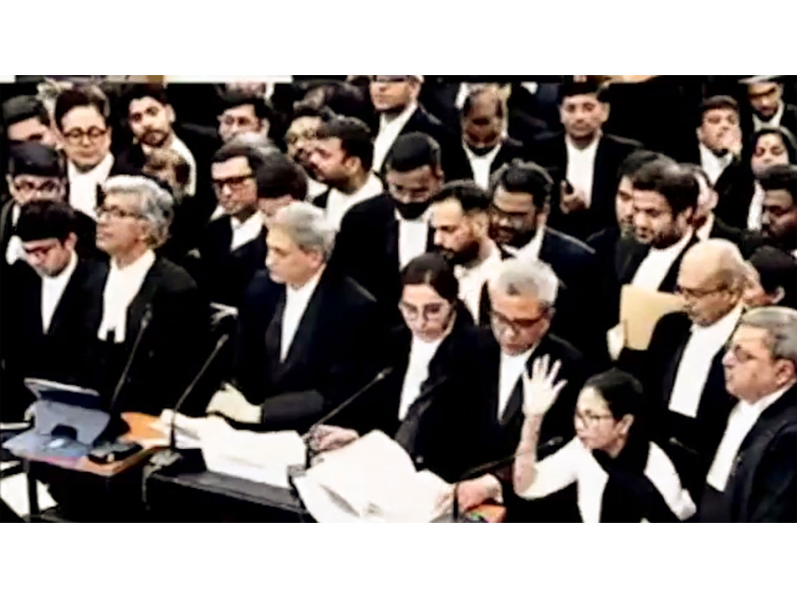 West Bengal CM Mamata Banerjee fights her case at Supreme Court over SIR (FIle Photo/ANI)