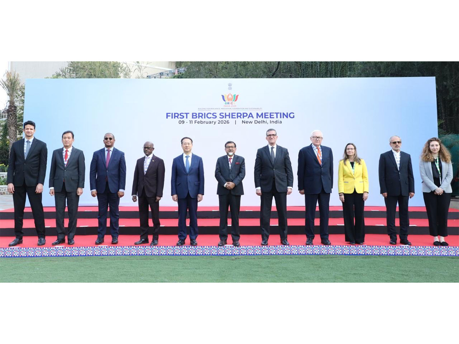 The first BRICS Sherpa/Sous-Sherpa Meeting  (Photo: X@MEAIndia)