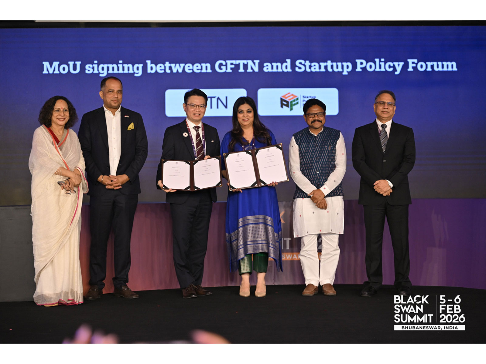MoU signed between Global Finance & Technology Network (GFTN) and Startup Policy Forum (SPF) MoU signed between Global Finance & Technology Network (GFTN) and Startup Policy Forum (SPF)